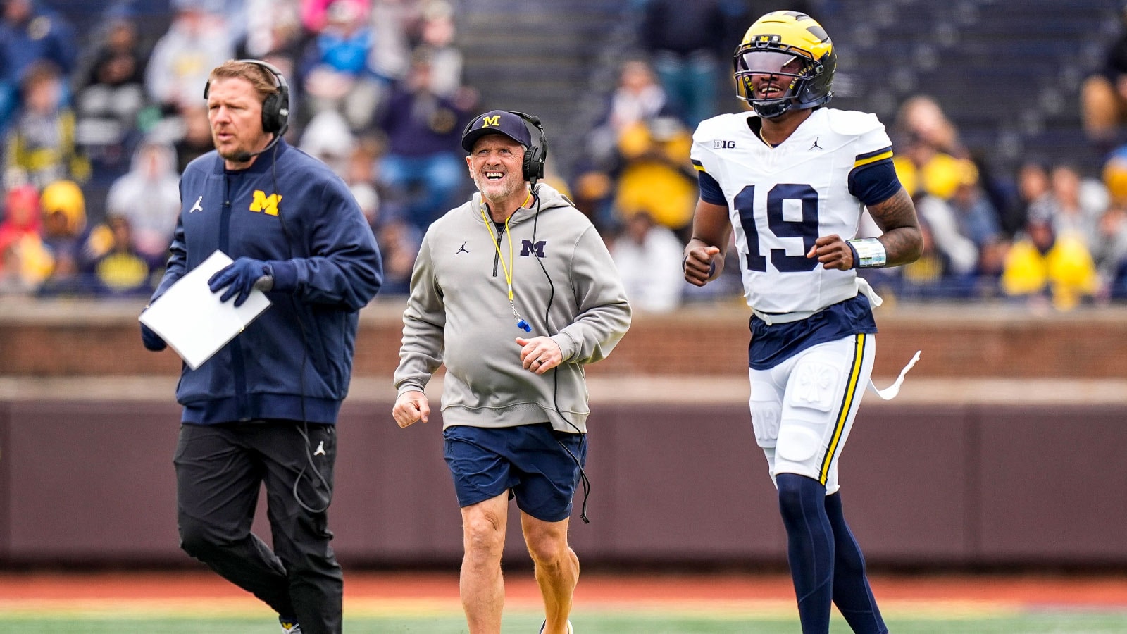 Bryce Underwood backs Kyle Whittingham hire, and Michigan’s quarterback tone sets the summer agenda