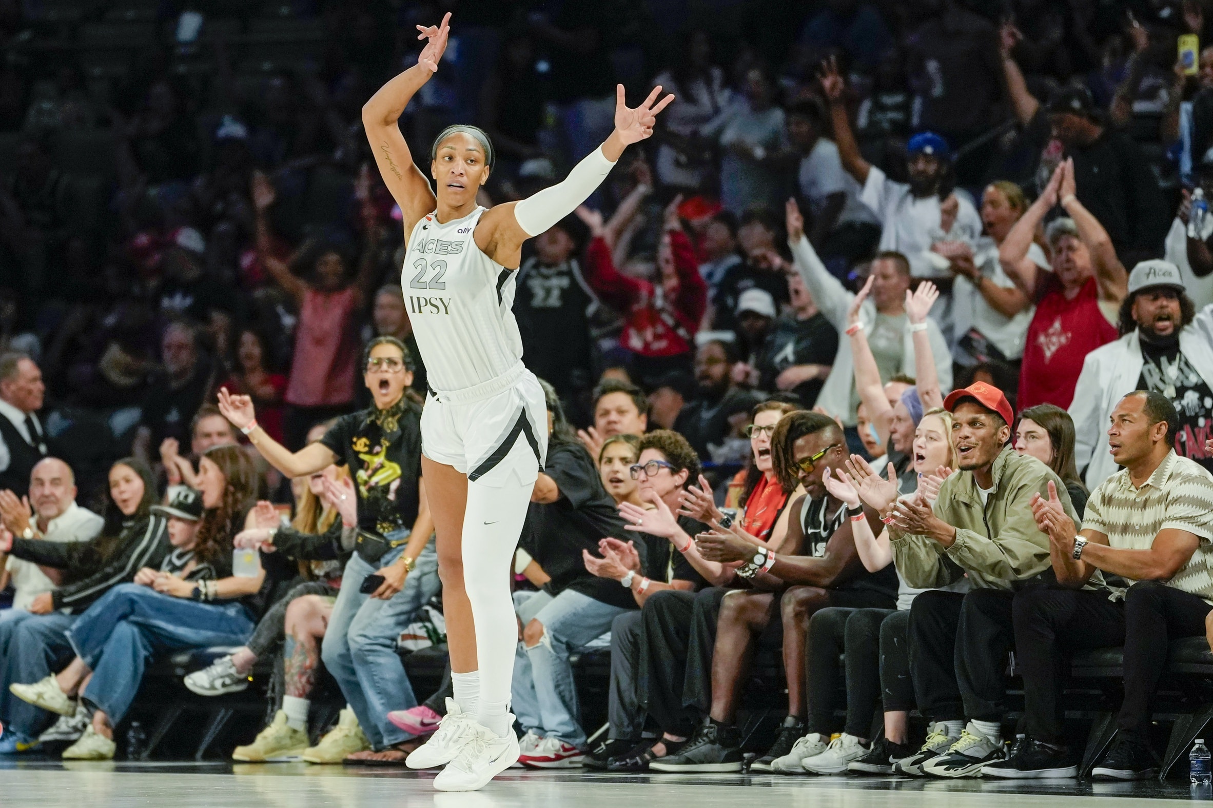 Sydney Colson backs A’ja Wilson for WNBA MVP, and fans argue over Clark and Mitchell in the debate