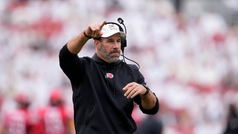 Utah enters Kansas matchup with Morgan Scalley hunting a coaching start record after 5-0 run