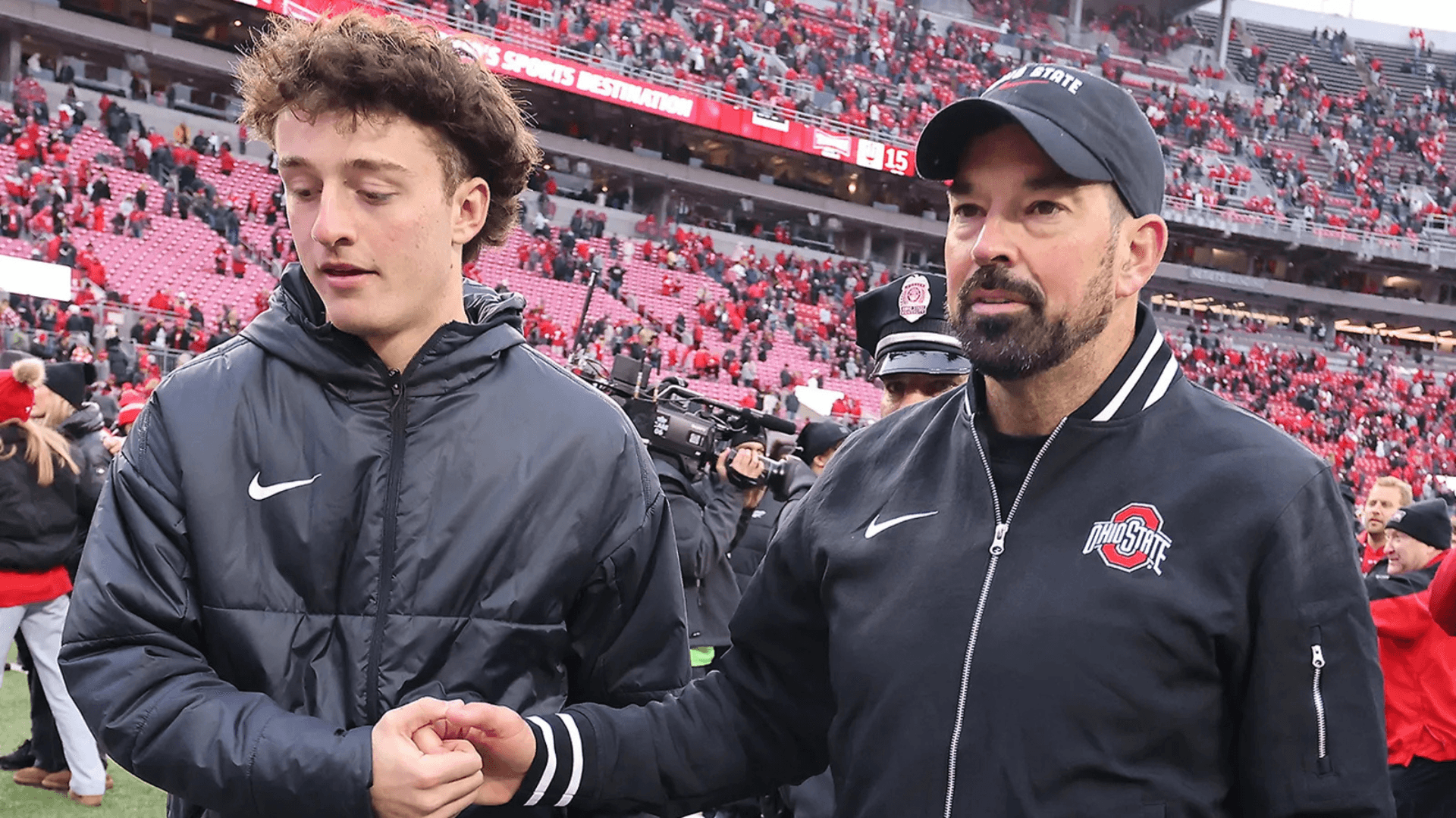 Ryan Day Turns the Page for RJ Day’s Senior Night, Showing Big Ten Colors on a Saturday Away from Ohio State Rivalry