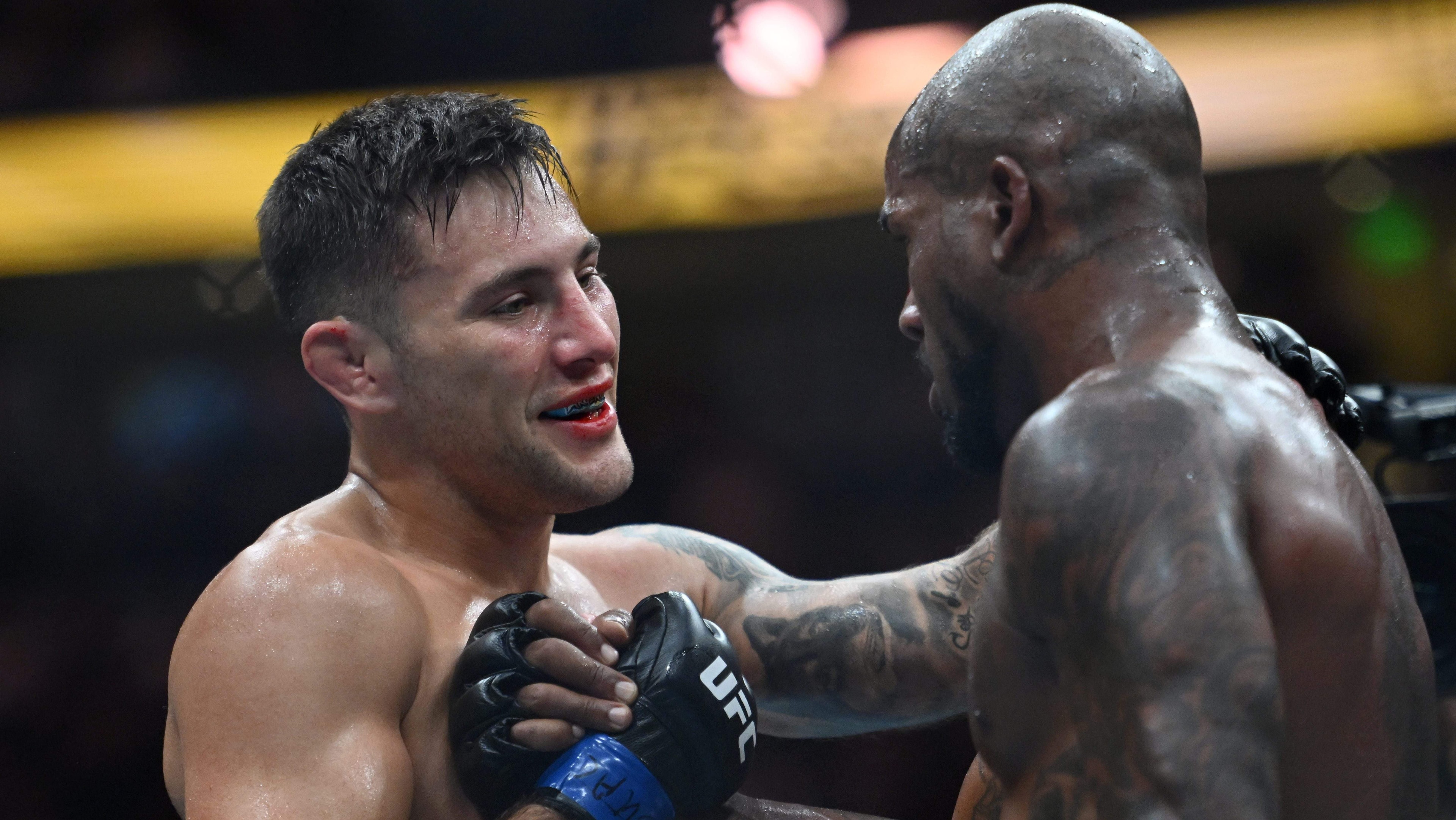 Esteban Ribovics turns UFC 332 victory into a pointed callout for a top-10 fight