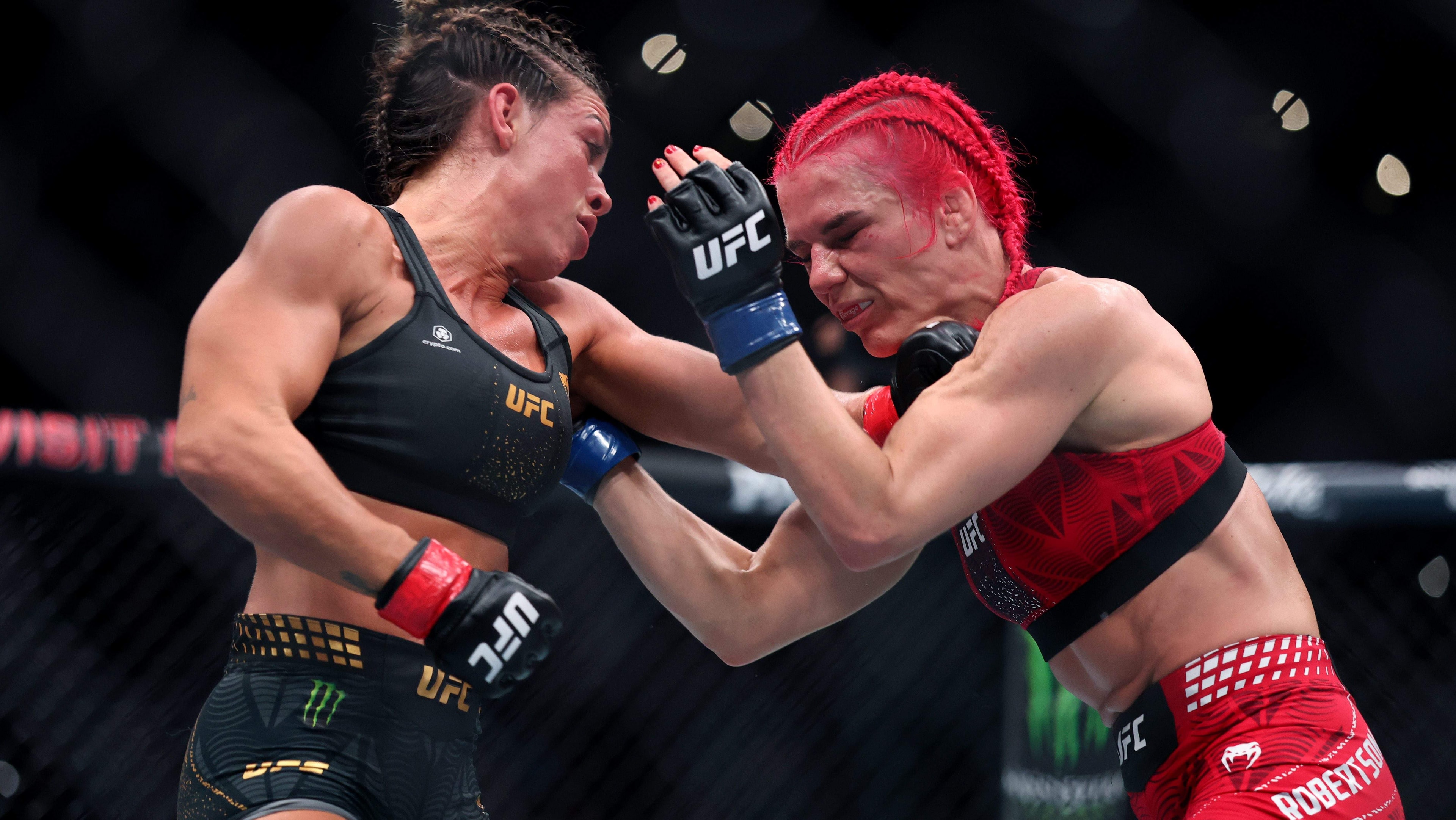 Din Thomas apologizes to Gillian Robertson after UFC 330 loss