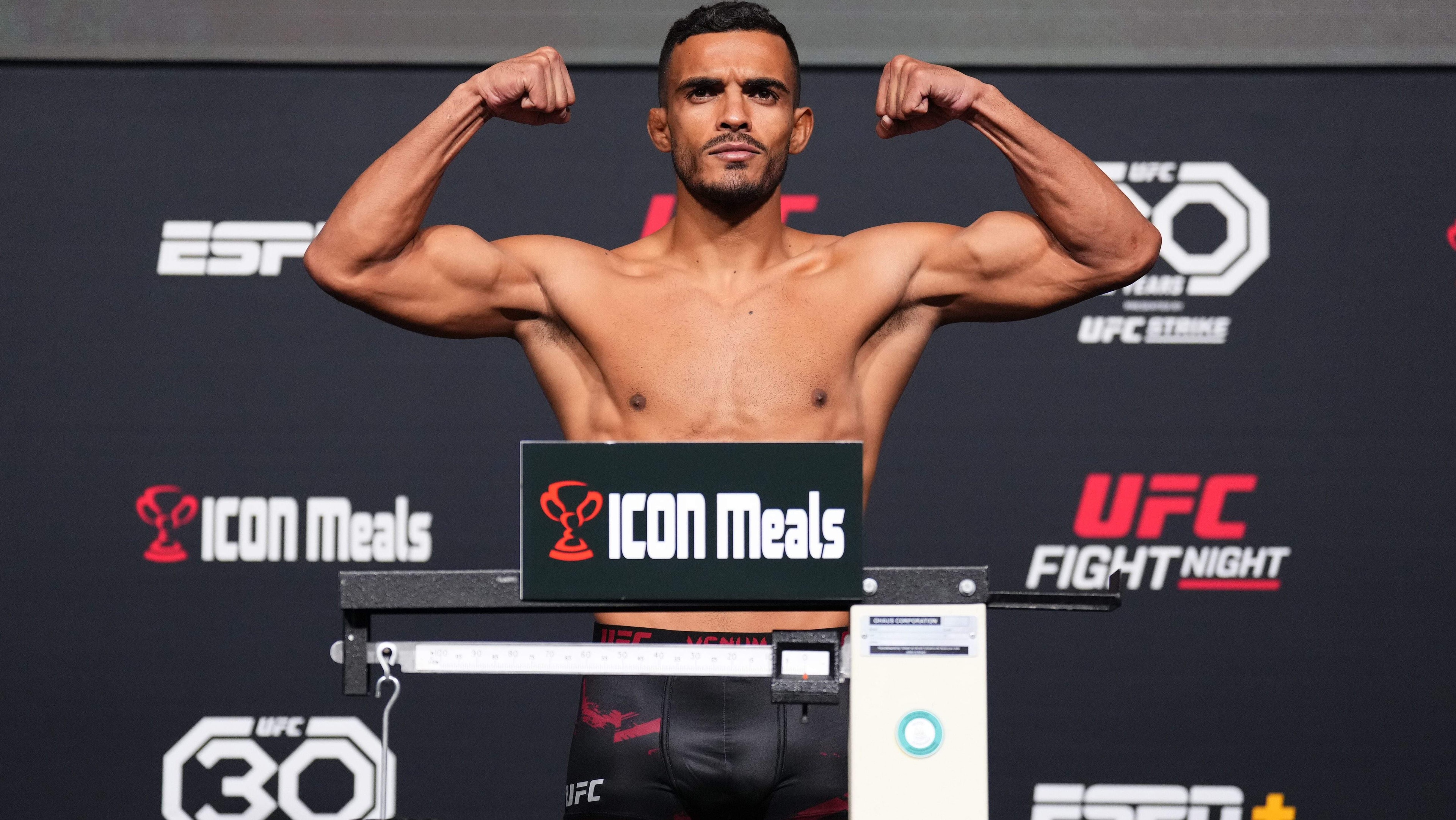 Ismael Bonfim’s team explains why he missed weight ahead of UFC Vegas 122 bout with Francisco Prado