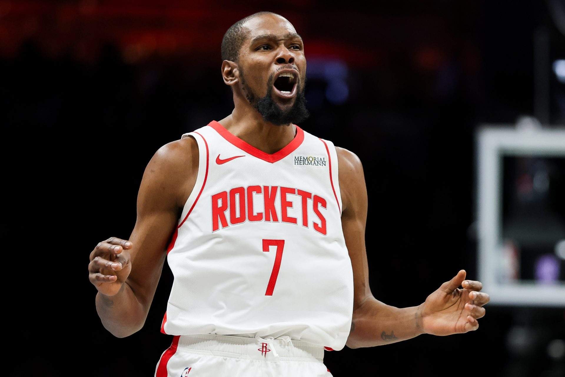 Report: Kevin Durant has been brought up in Houston-Rockets trade conversations as the 2026-27 season approaches