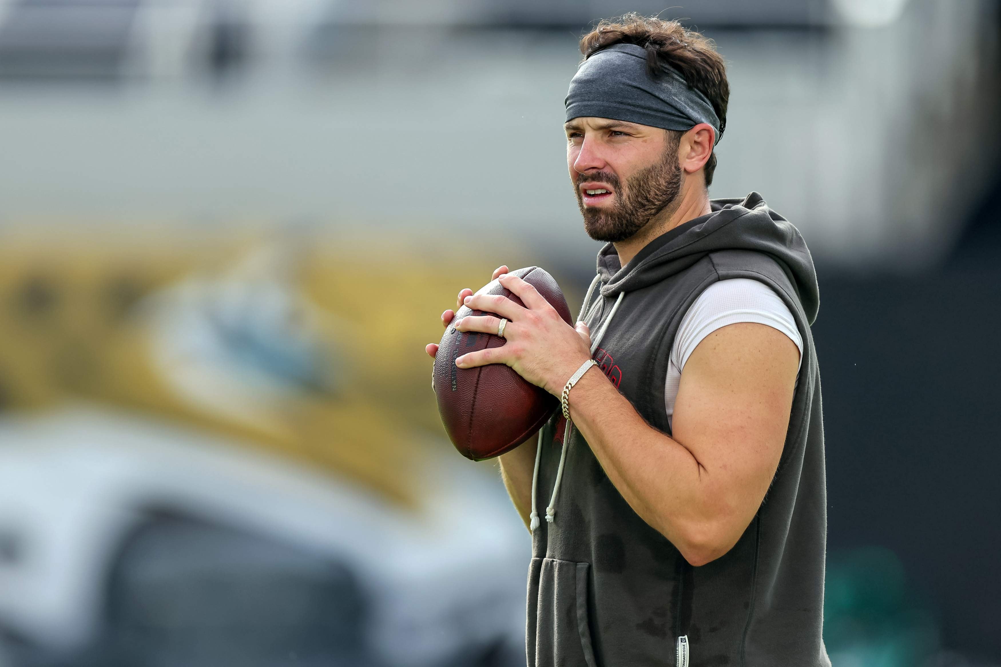 Baker Mayfield return to Tampa Bay in focus as Buccaneers GM Jason Licht calls talks “optimistic”