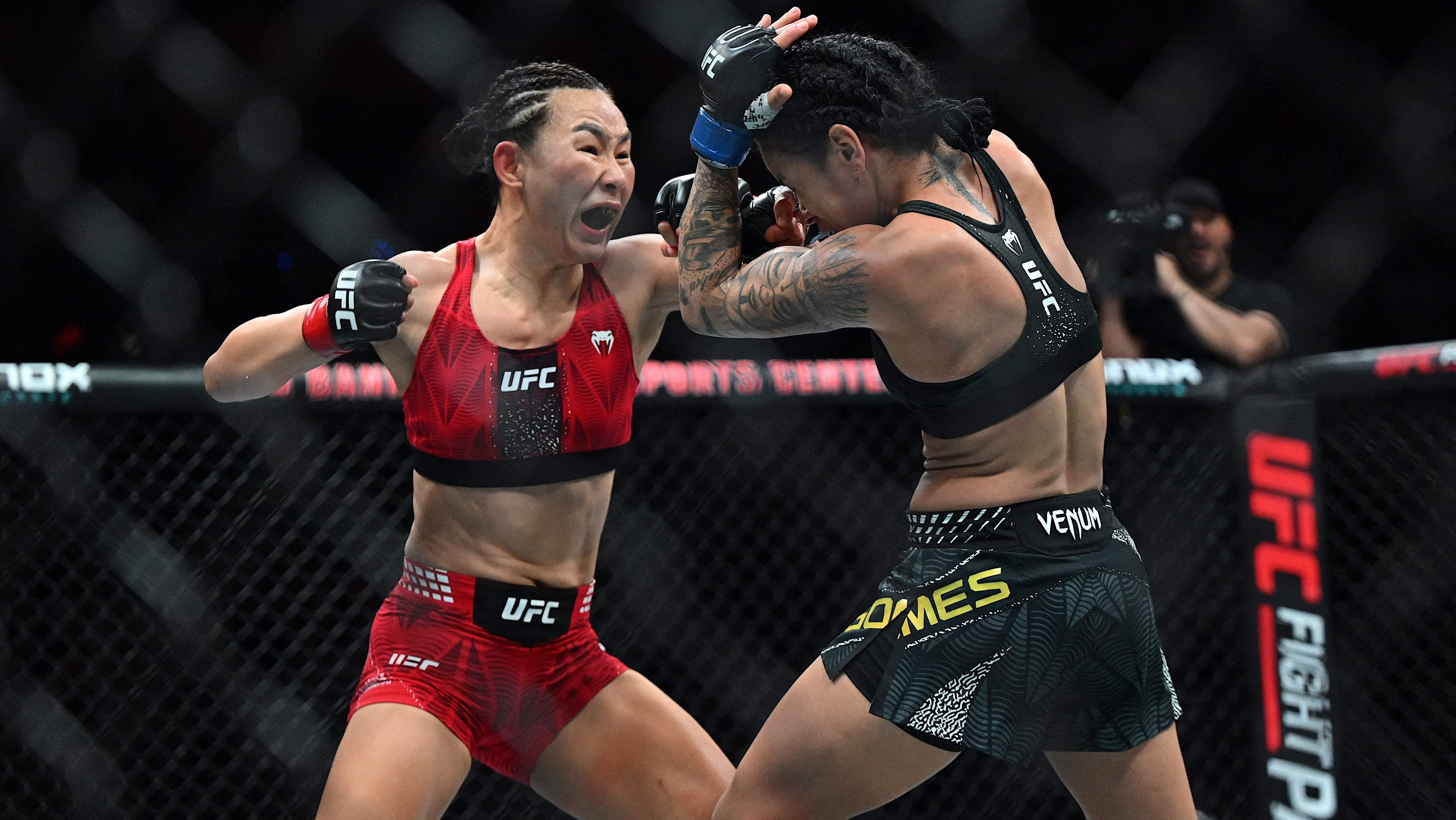 Yan Xiaonan responds after UFC Shanghai KO loss to Denise Gomes