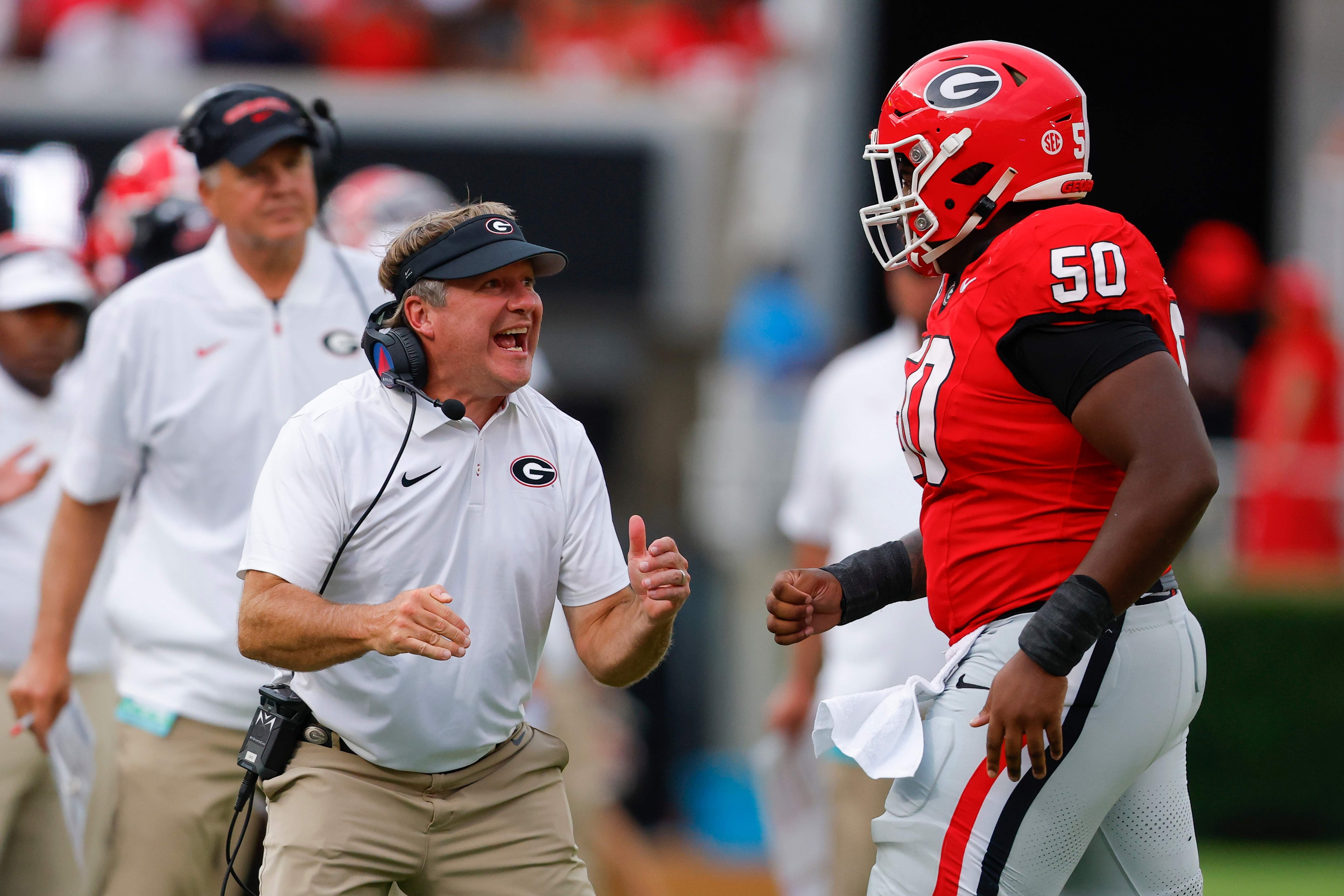 Kirby Smart addresses leaked locker room speech that surfaced online after Georgia’s big win