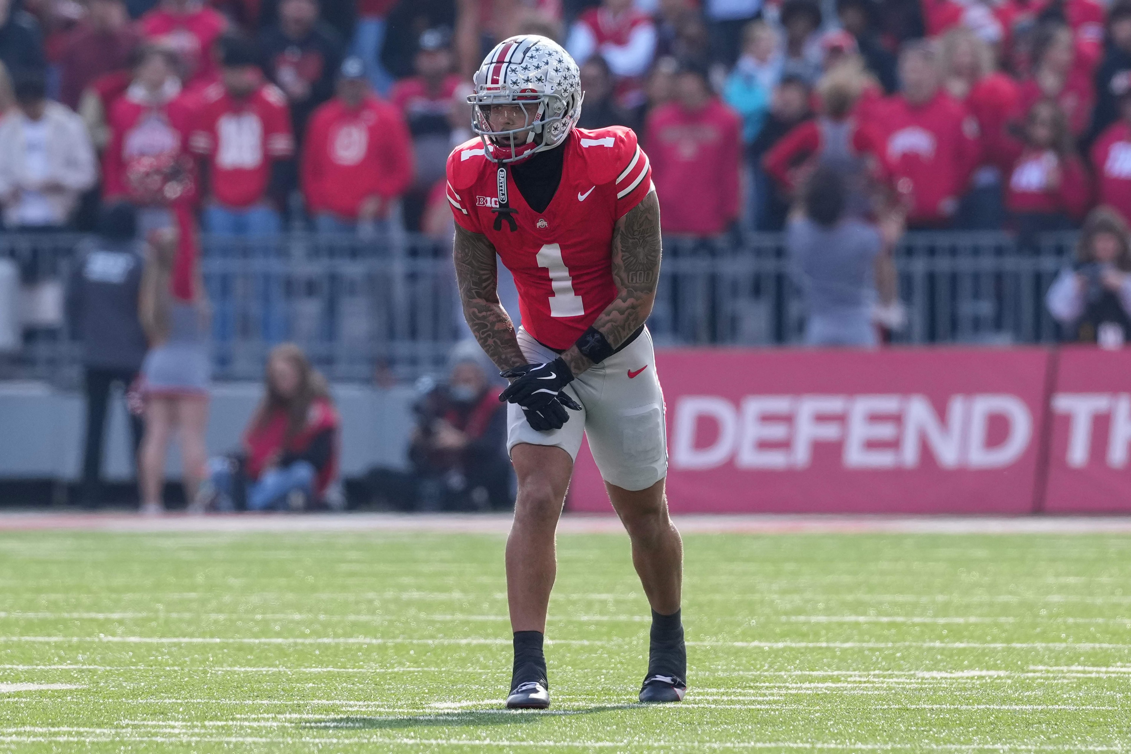 Brandon Inniss set to sit out for Ohio State as WR depth chart shifts vs. Maryland