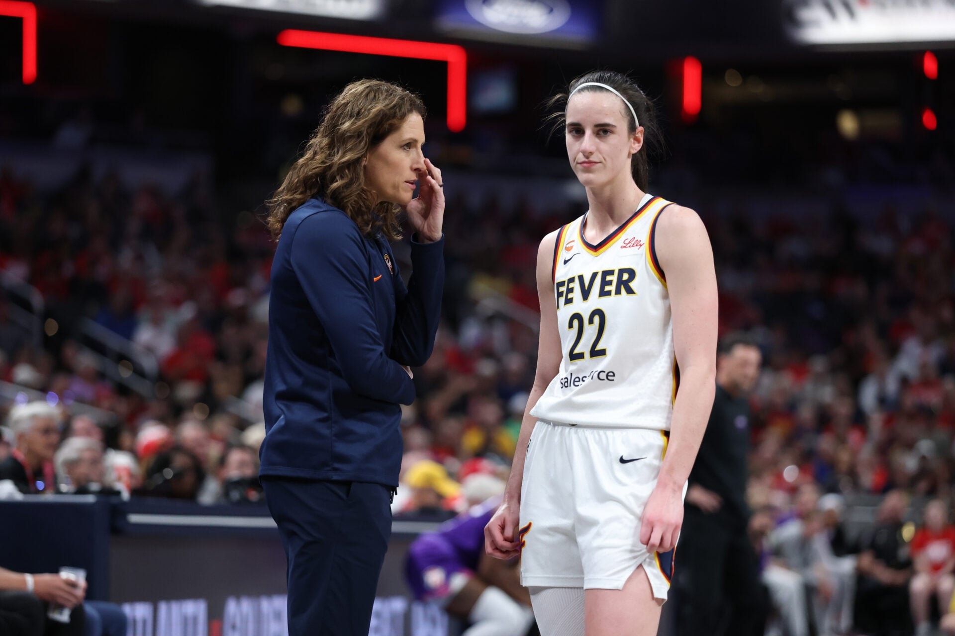 Stephanie White backs Caitlin Clark’s composure as Indiana Fever meet the Sun