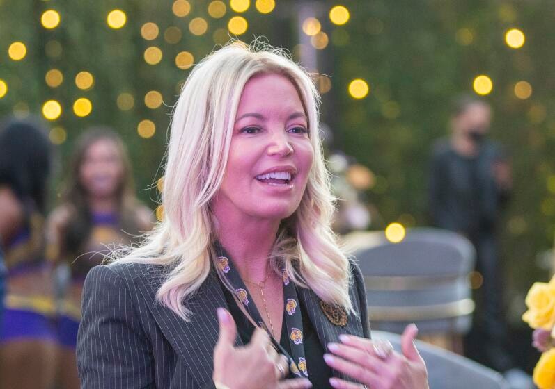 Jeanie Buss turns to court to keep family influence over Lakers amid sale battle