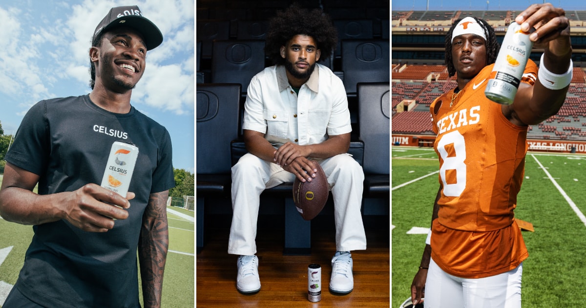 Celsius signs NIL deals with Michigan QB Bryce Underwood, Oregon QB Dante Moore, Texas WR Cam Coleman and Ohio State WR Chris Henry Jr.