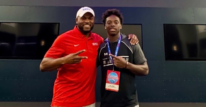 Eli King, a 2028 safety, commits to SMU, choosing the Mustangs over Georgia and Mississippi State