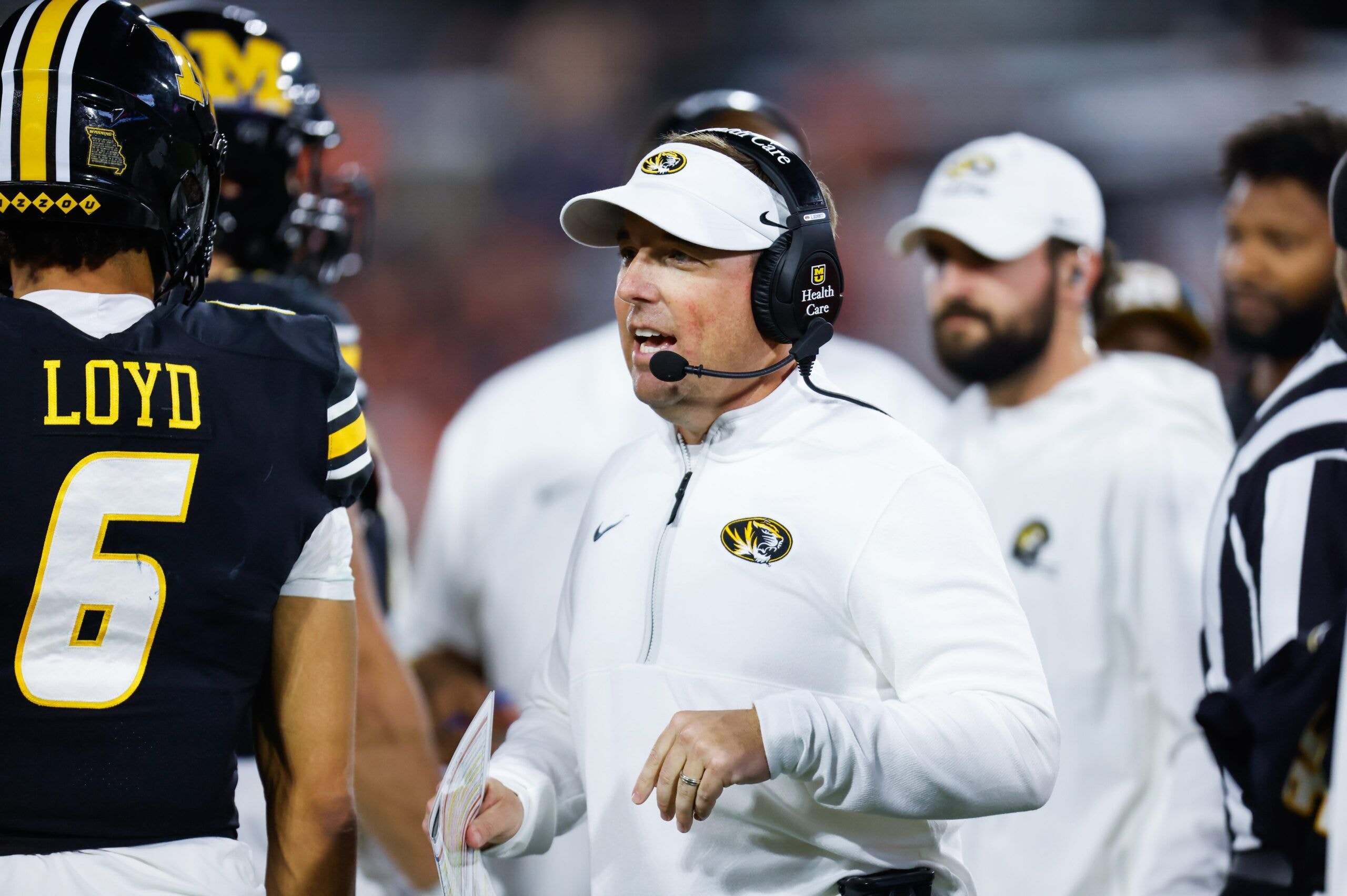 Missouri’s Eli Drinkwitz calls college football eligibility situation “embarrassing,” pointing to lawsuits and temporary restraining orders