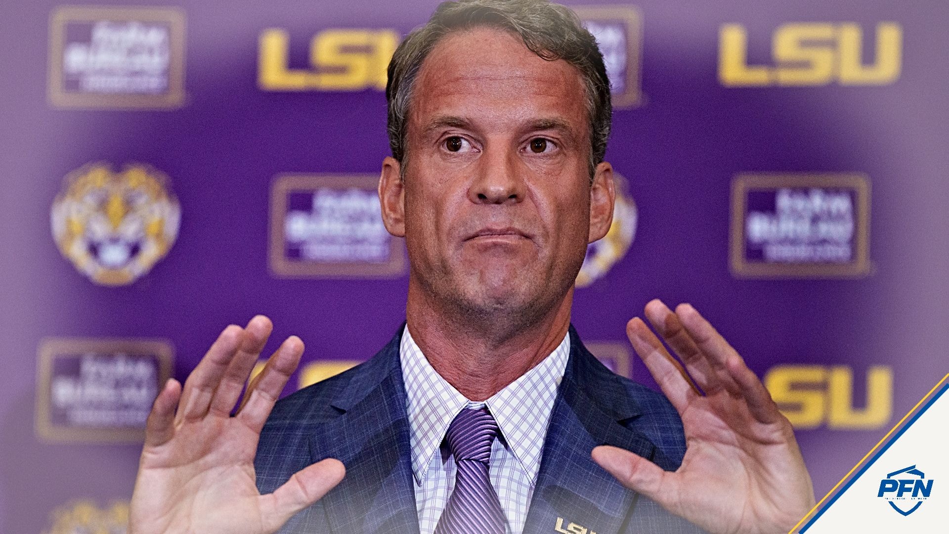 CFB reacts after Louisiana Governor backs LSU’s Lane Kiffin in latest college football flashpoint