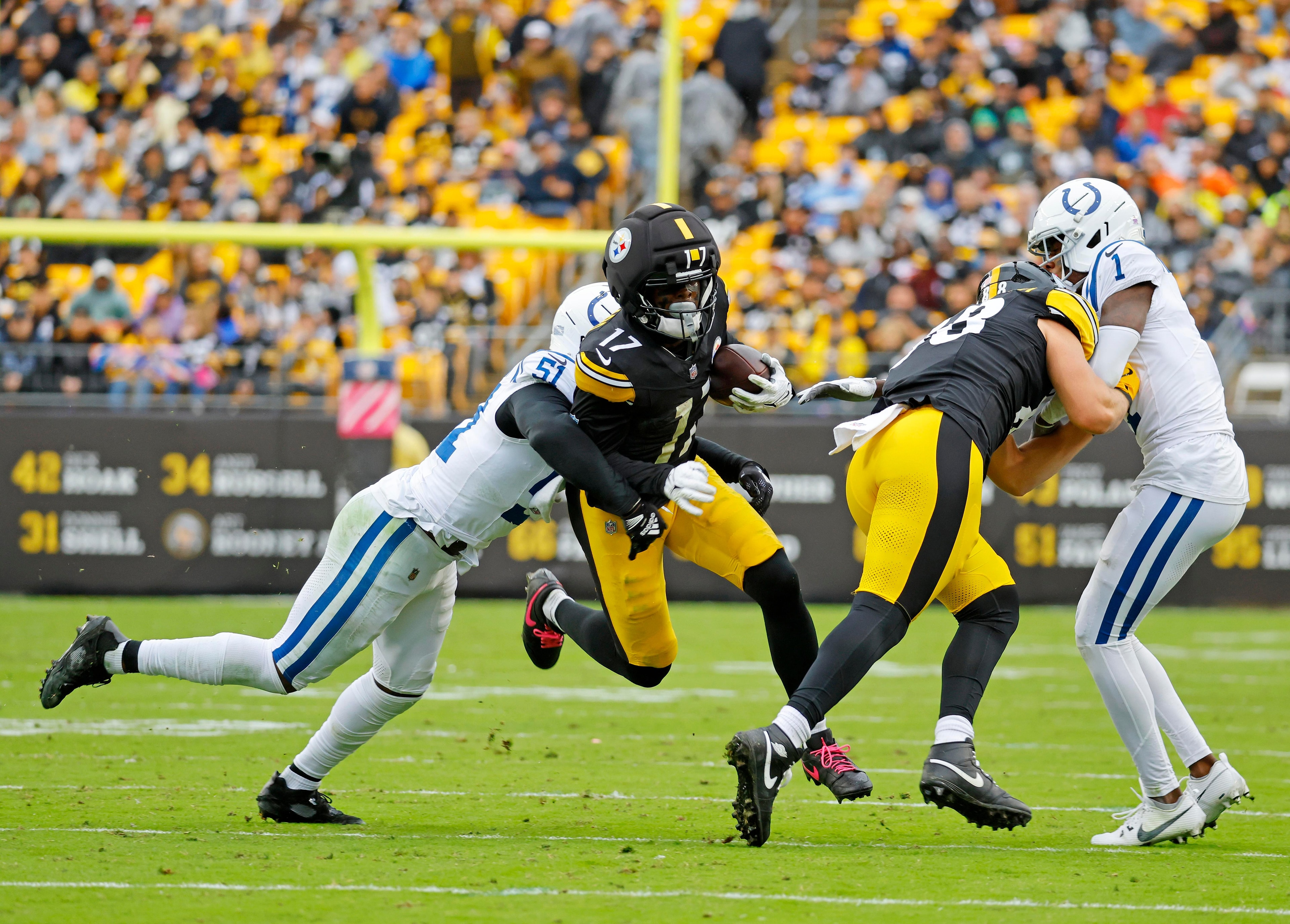 Steelers turn to Germie Bernard as injury ripple hits wide receiver depth