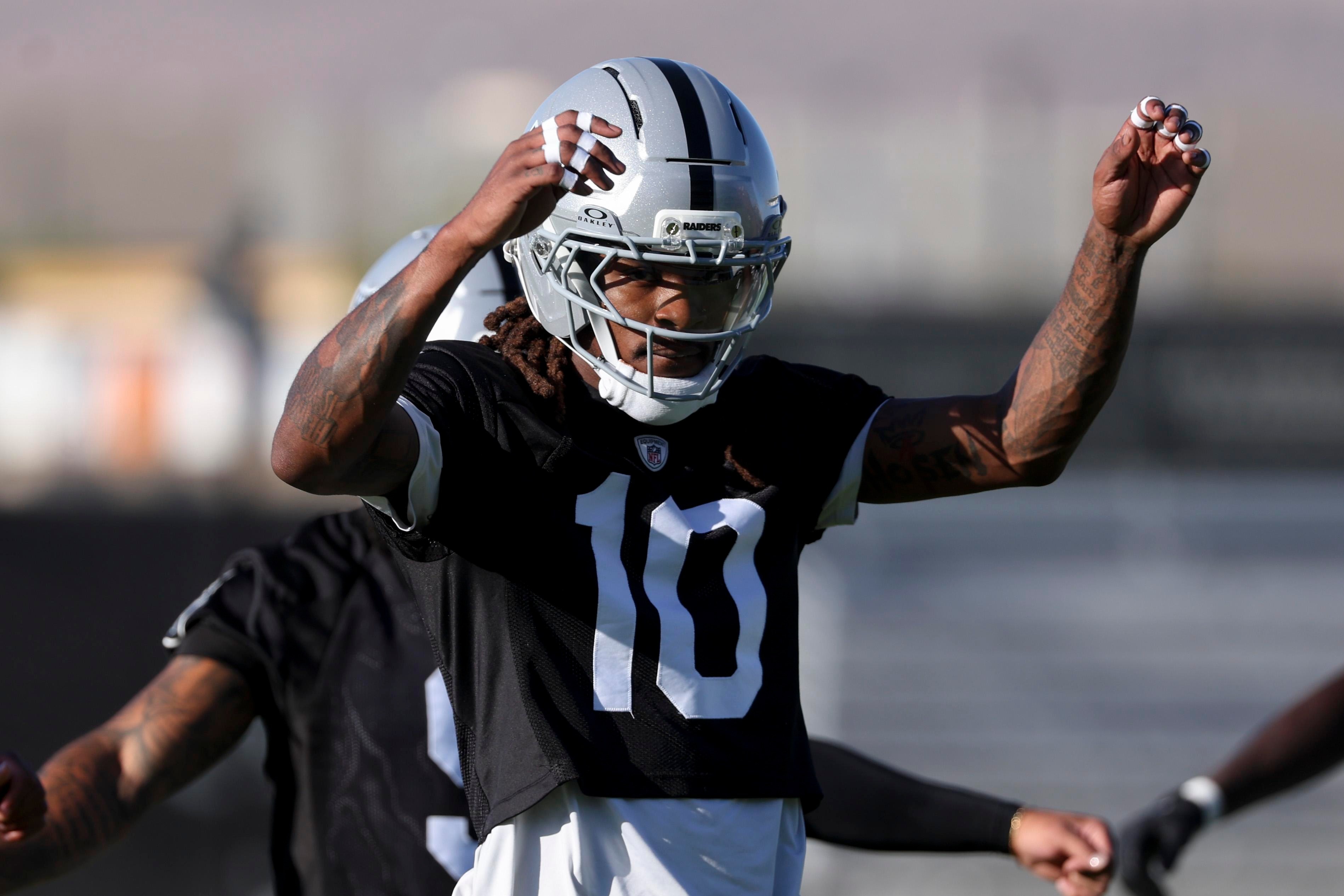 Don’t’e Thornton Jr. faces a “Year 2 bar” test with Raiders wideout role still shaped by missed time