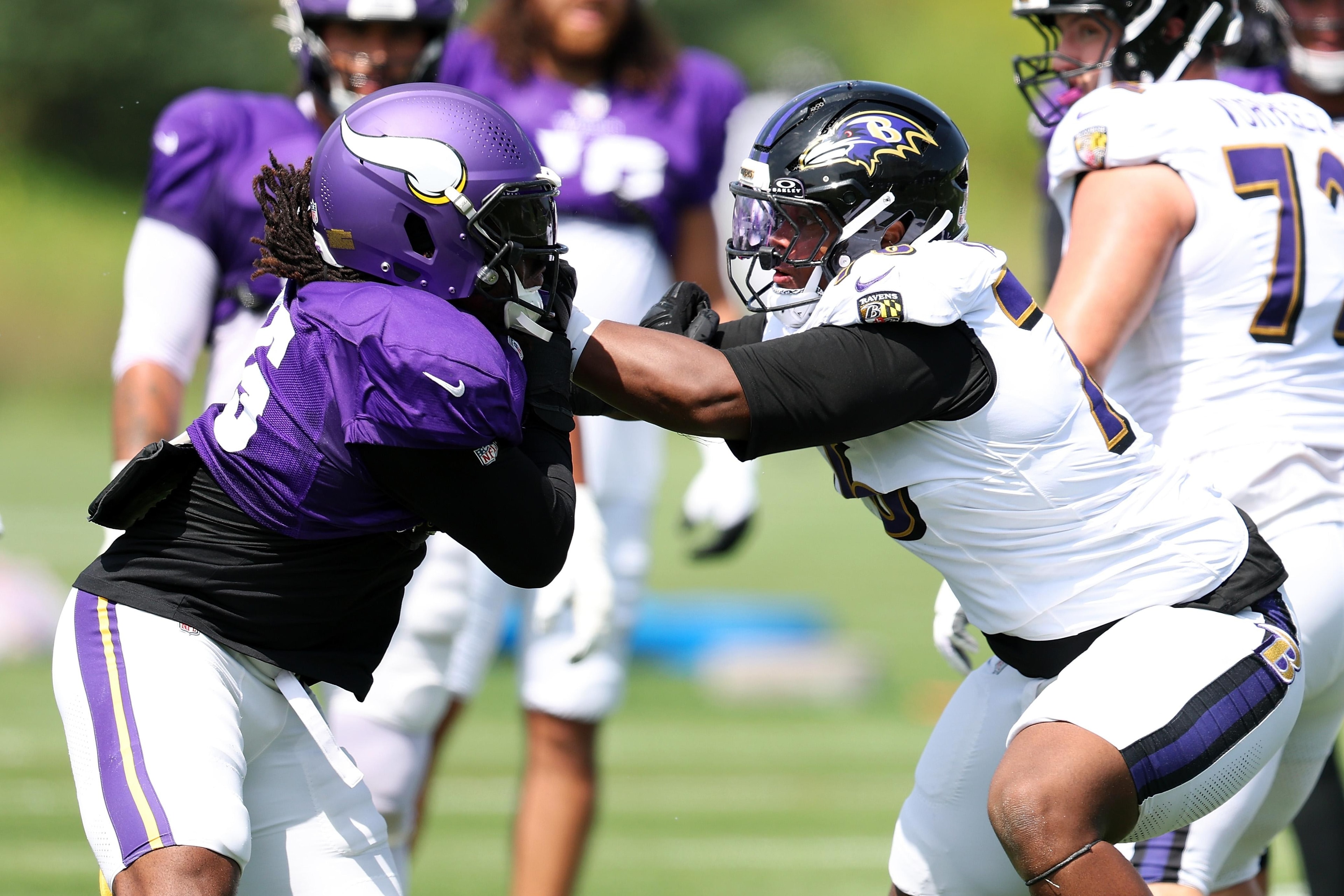Vikings’ Joint-Practice Edge Over Ravens Highlights Dallas Turner’s Defensive Burst