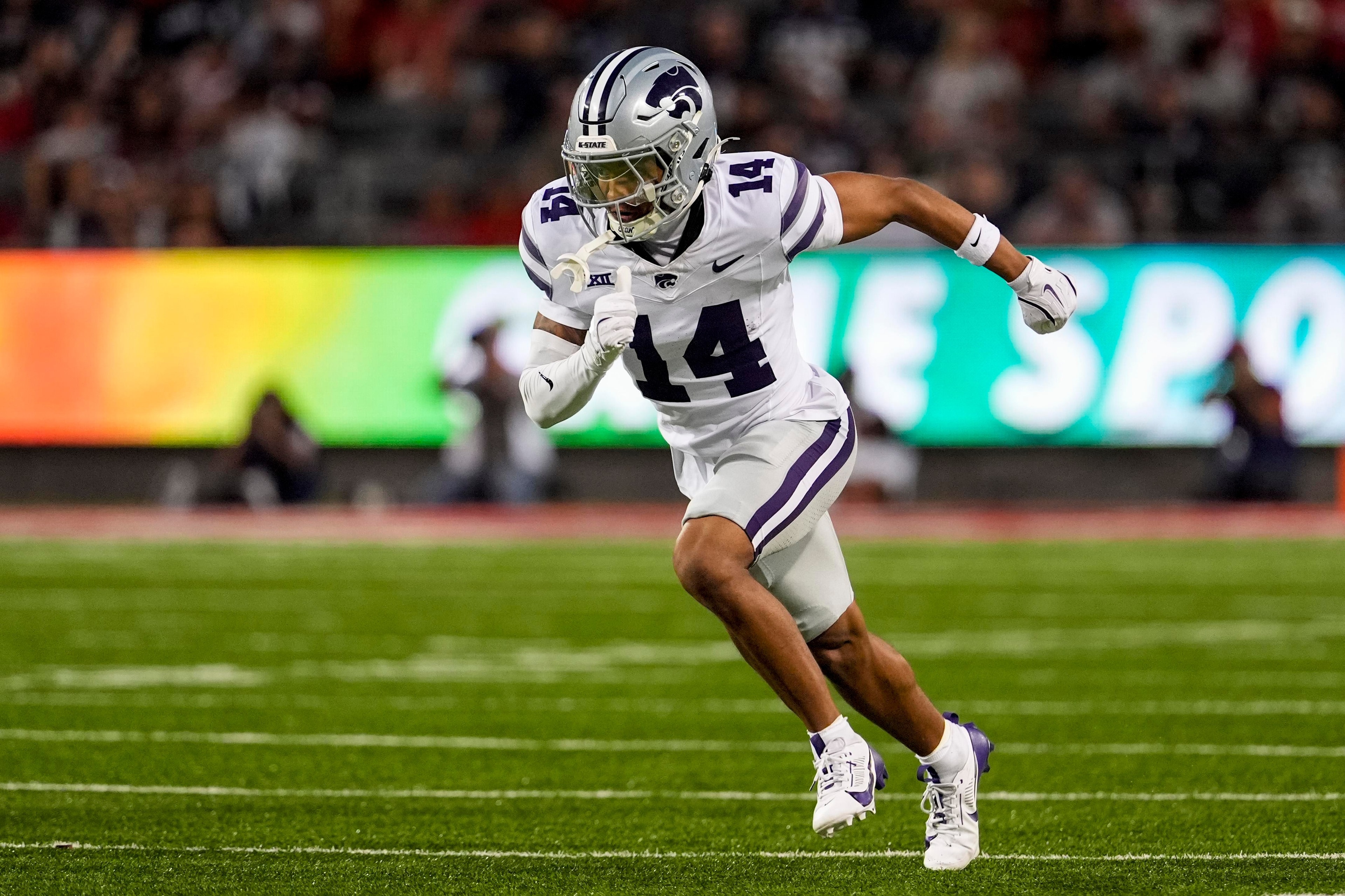 Kansas State safety Jet Dineen is BracketCat’s Day 14 countdown focus for 2026 kickoff
