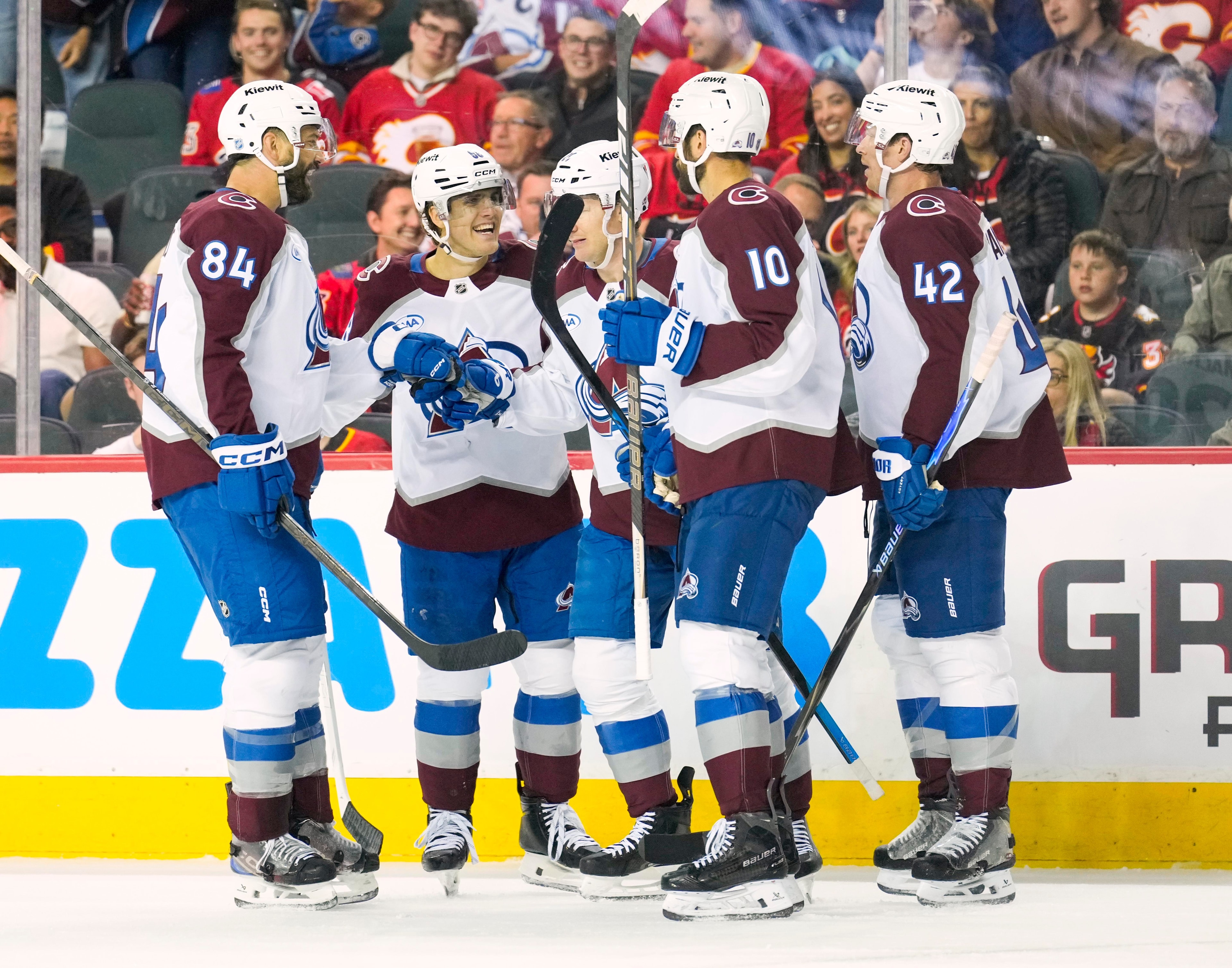 Avalanche Turn Up the Offense in a 7-3 Bounce-Back Win Over the Flames