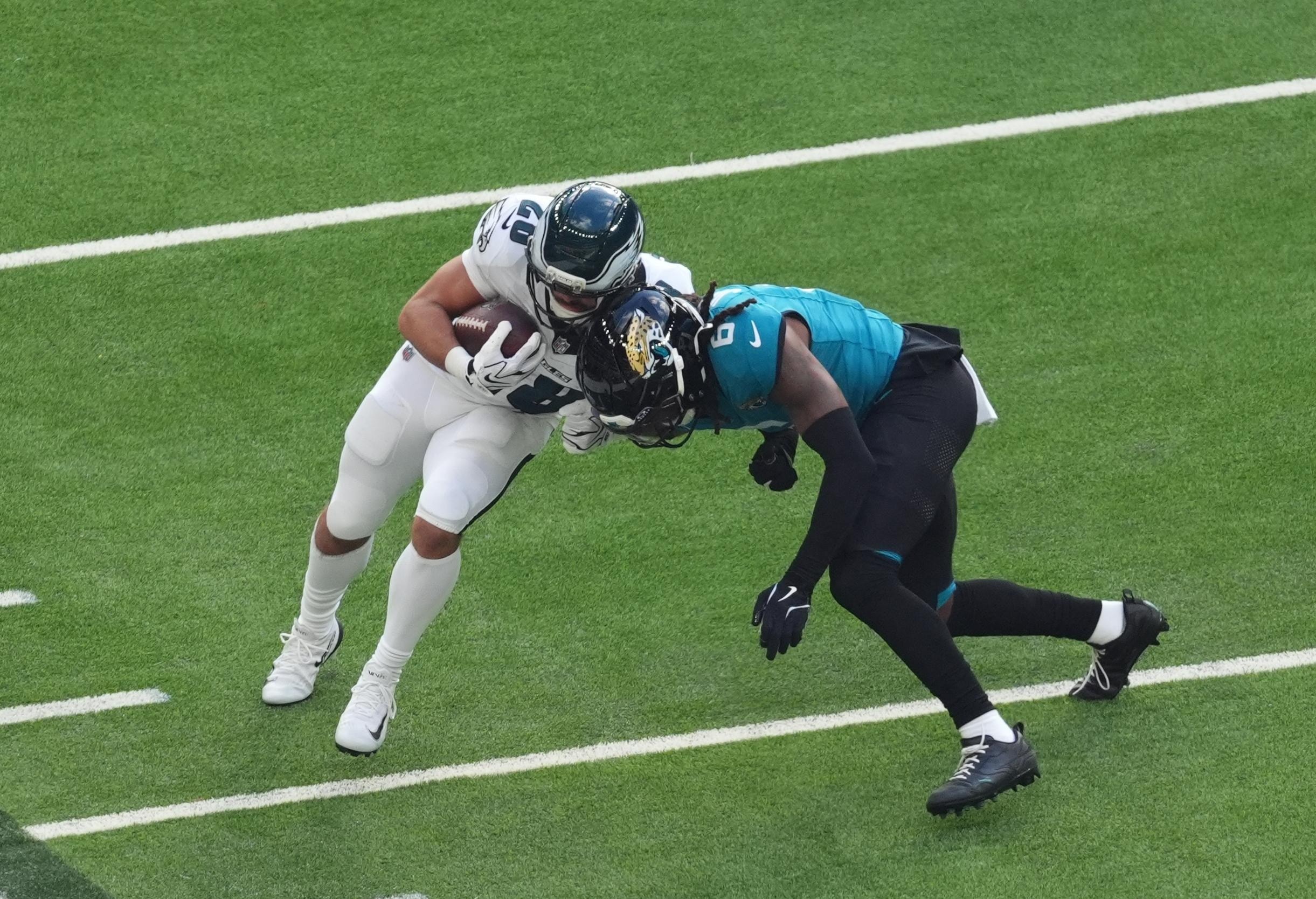 Will Shipley ruled out with foot injury as Eagles get thinner in backfield vs. Jaguars