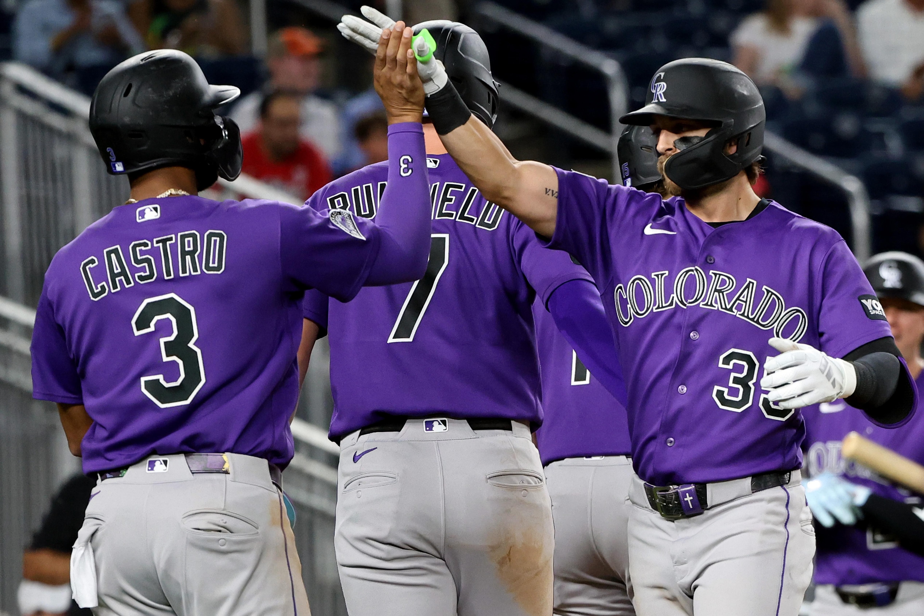 Rockies surge with big inning, Tanner Gordon’s start helps Colorado rout the Nationals 13-1