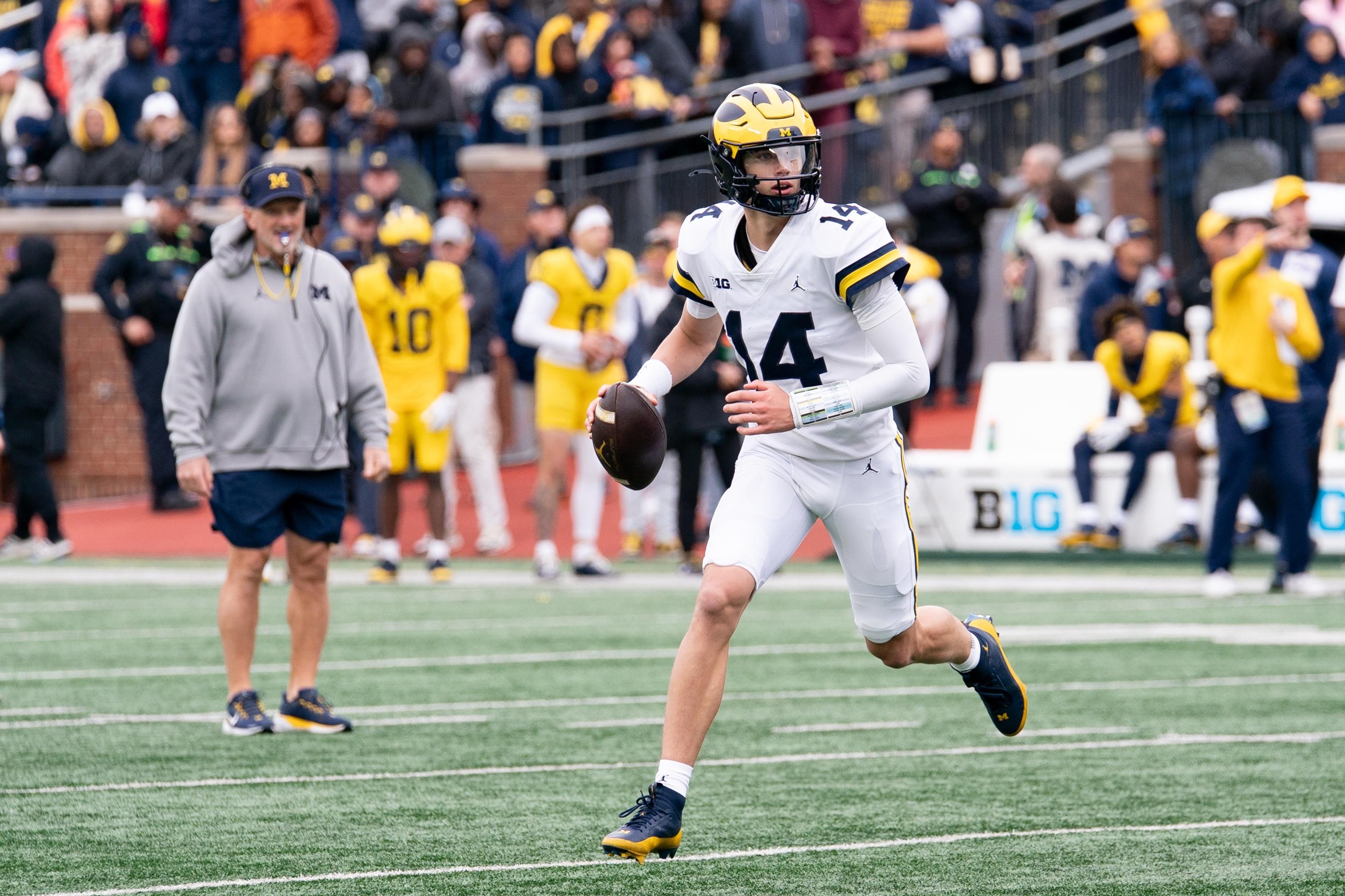 Kyle Whittingham sets Michigan’s QB2 behind Bryce Underwood for 2026