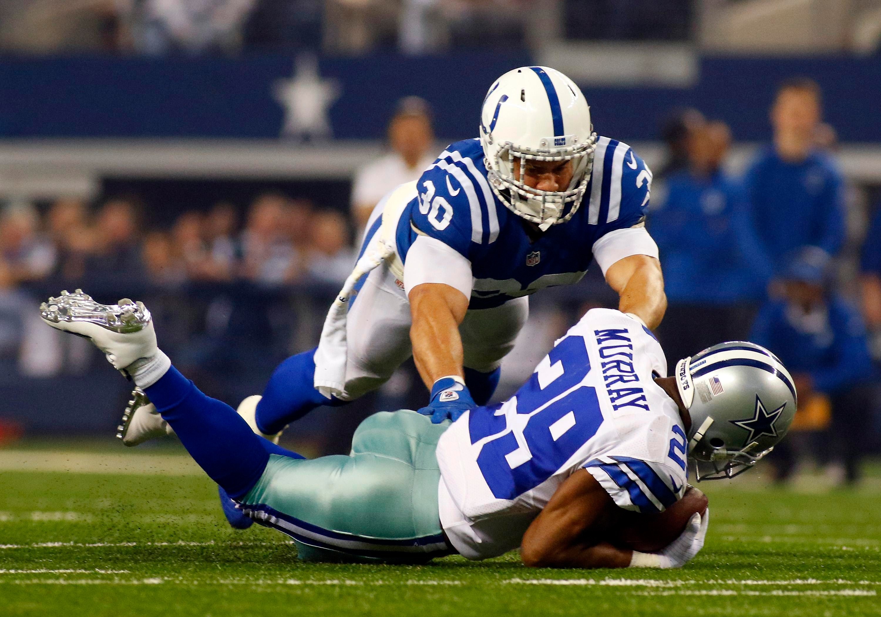 Pat McAfee tells a 2013 Colts-era story about “friendly fire” between teammates LaRon Landry and Reggie Wayne
