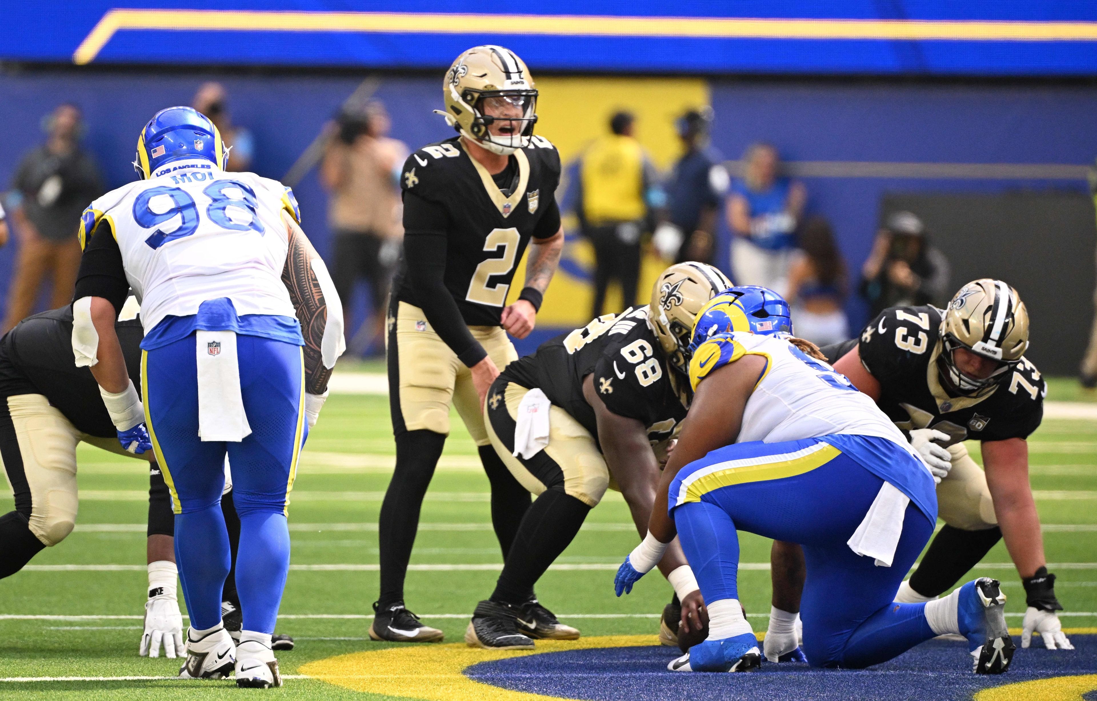 Saints take early preseason road trip to SoFi, end afternoon with more questions than answers