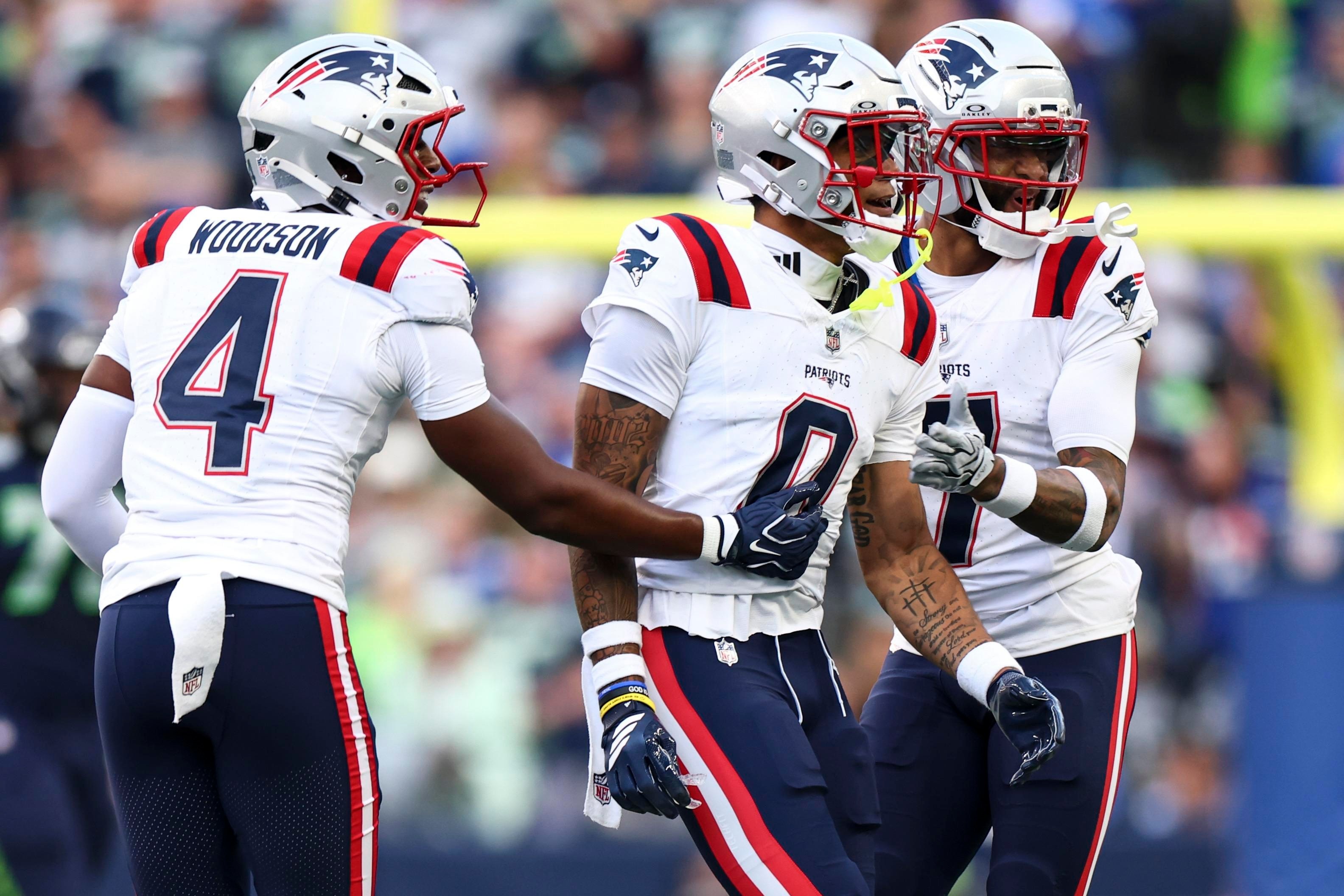 Patriots list six players ruled out for Friday night matchup with Raiders at Gillette Stadium, including Christian Gonzalez and Carlton Davis III