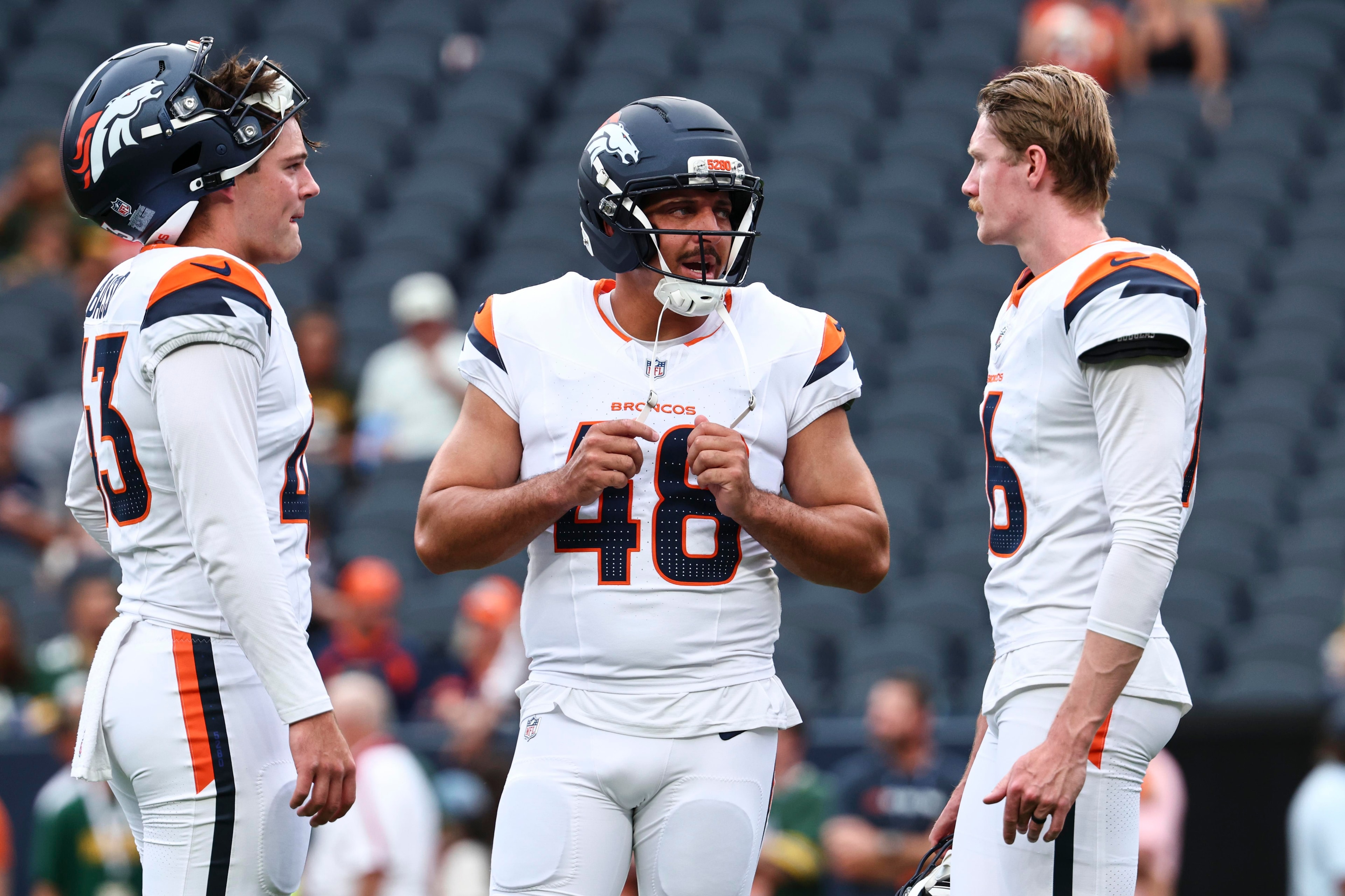 Broncos waive long snapper Luke Basso, reshaping the kicking-game depth chart