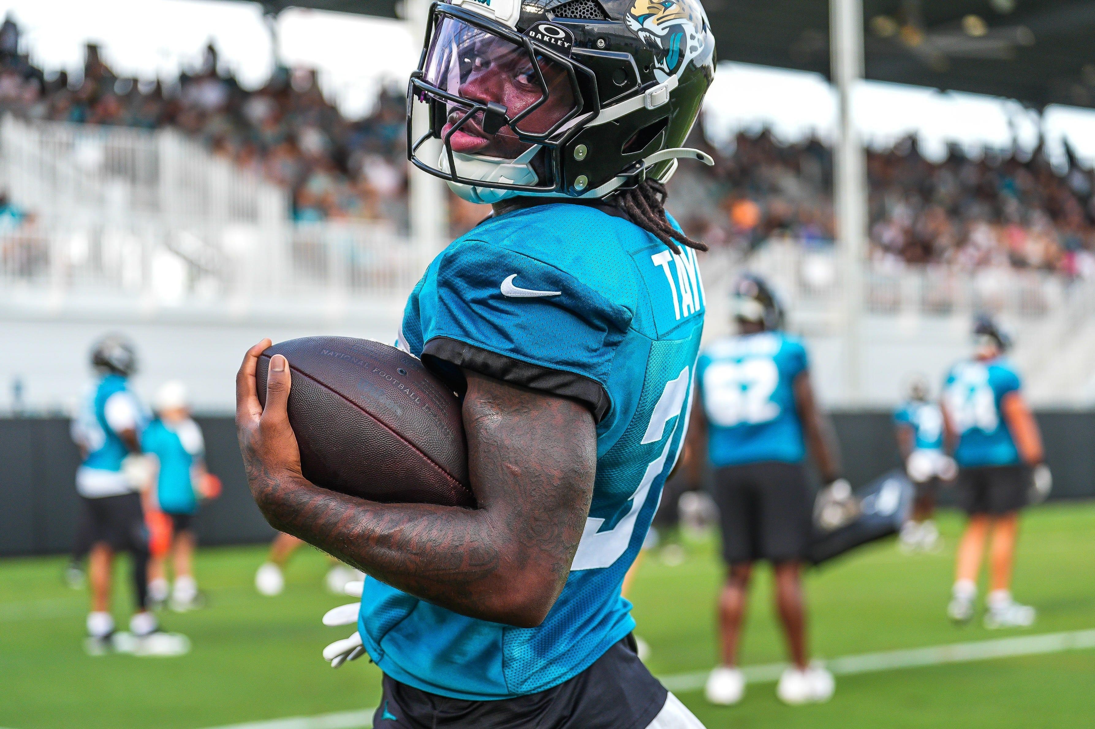 Jaguars’ roster cuts loom, and practice squad invitations are next, with J’Mari Taylor a name to watch