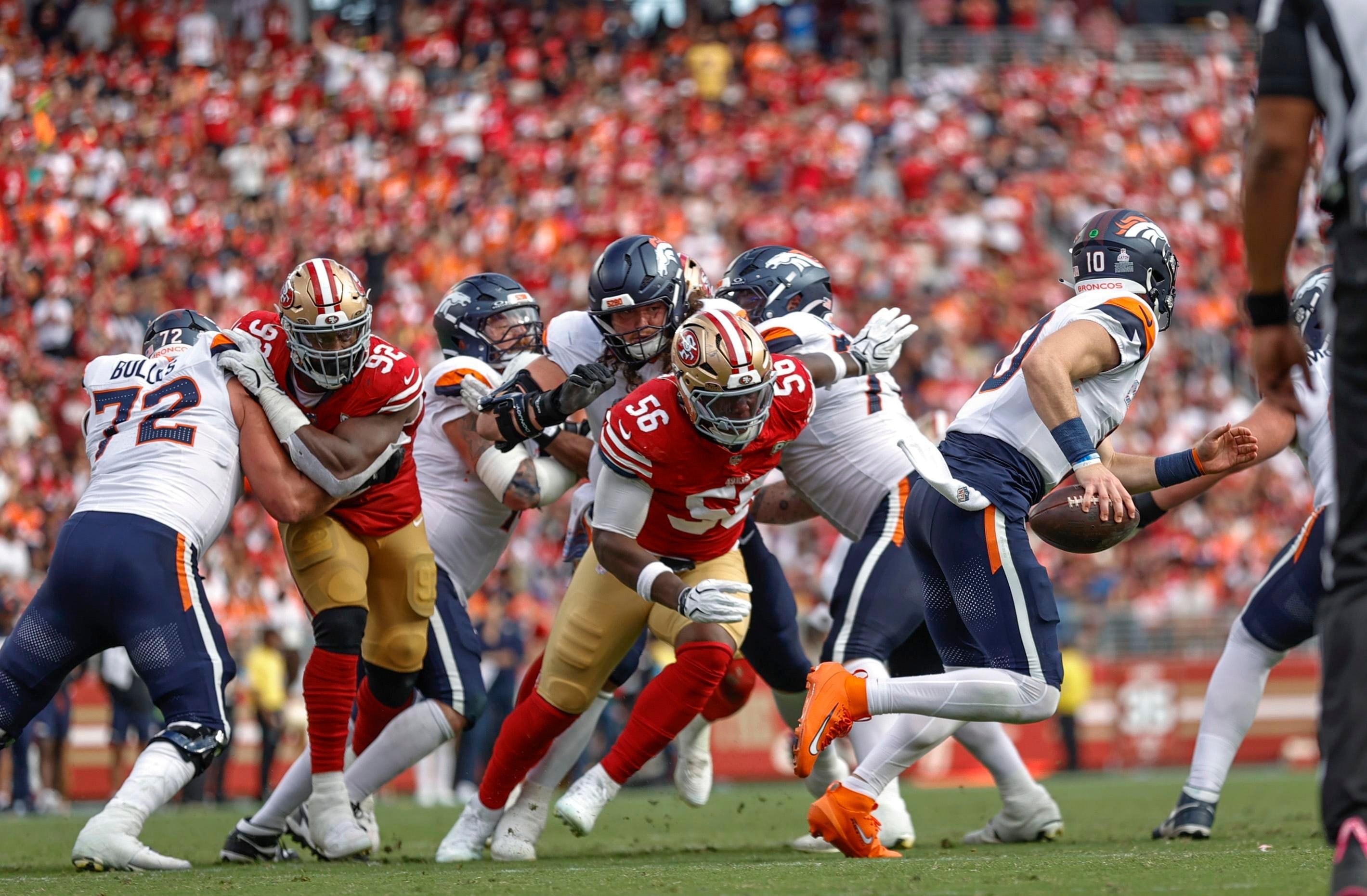 49ers expect a defensive-line boost when Mykel Williams returns for Week 5