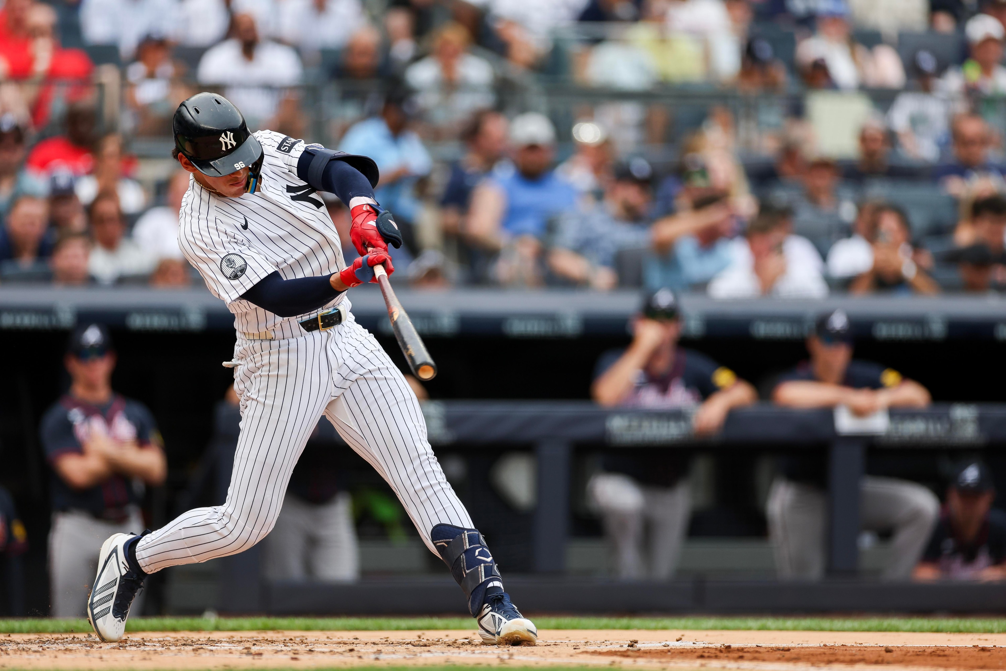 George Lombard Jr. turns a leadoff shot into Yankees At-Bat of the Week honor