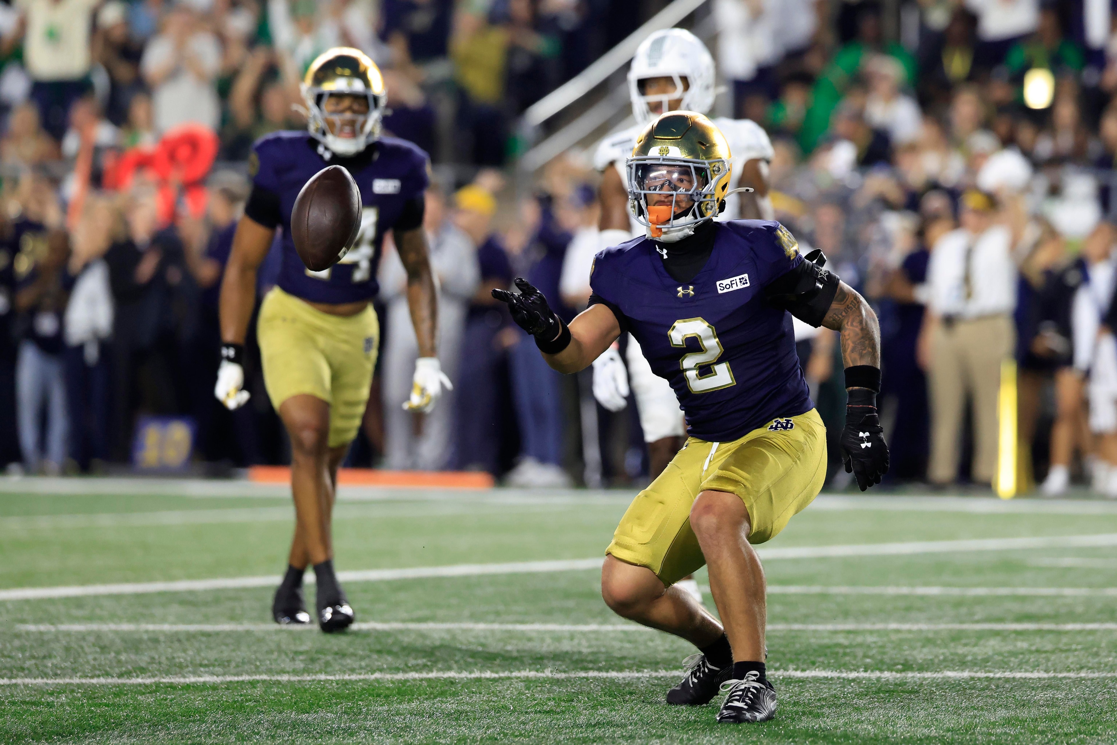Staff Picks spotlight Notre Dame vs. Stanford, with Irish listed as a heavy favorite in South Bend