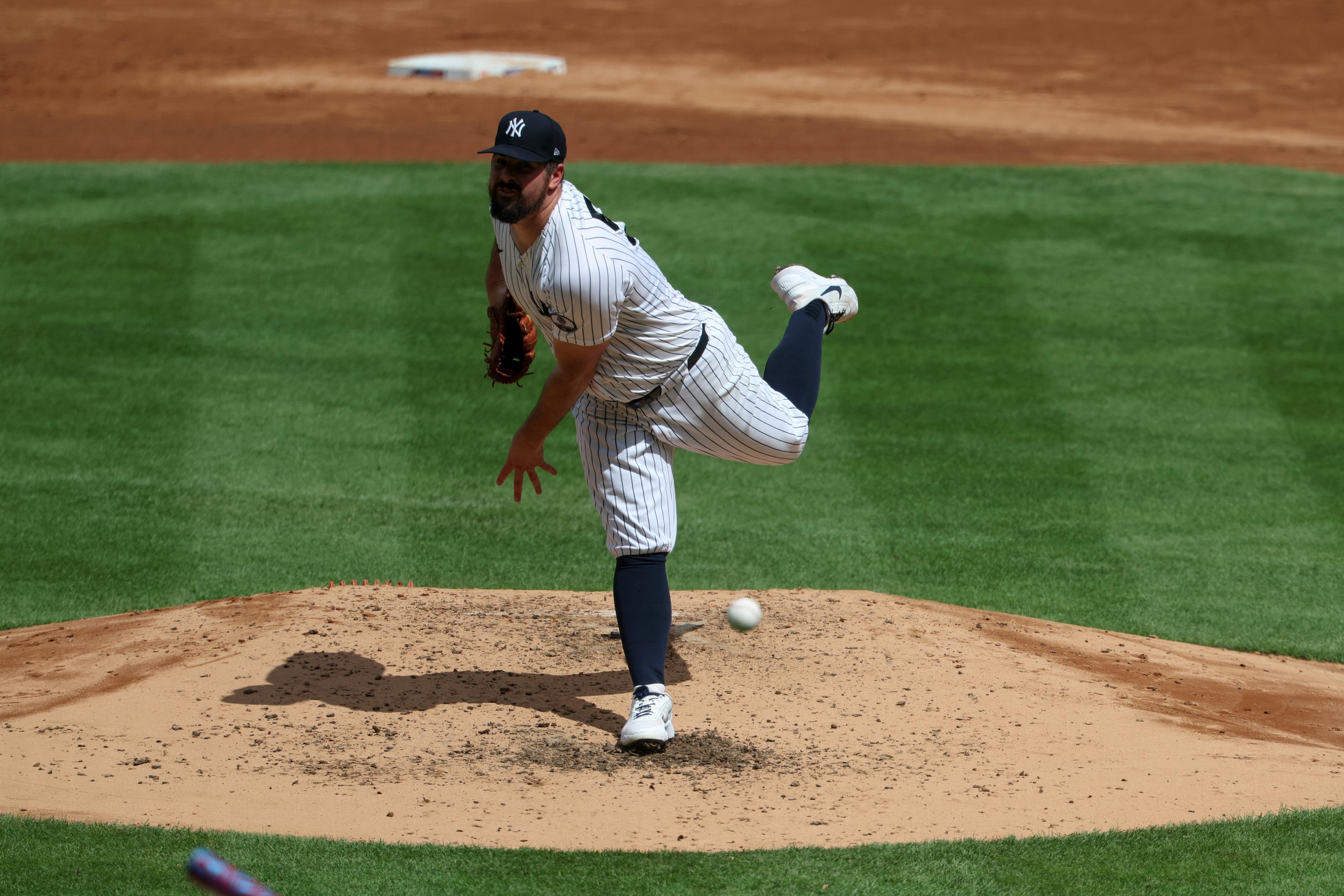 Carlos Rodón’s sinker returns to prominence as Yankees expand a contact-focused fastball plan