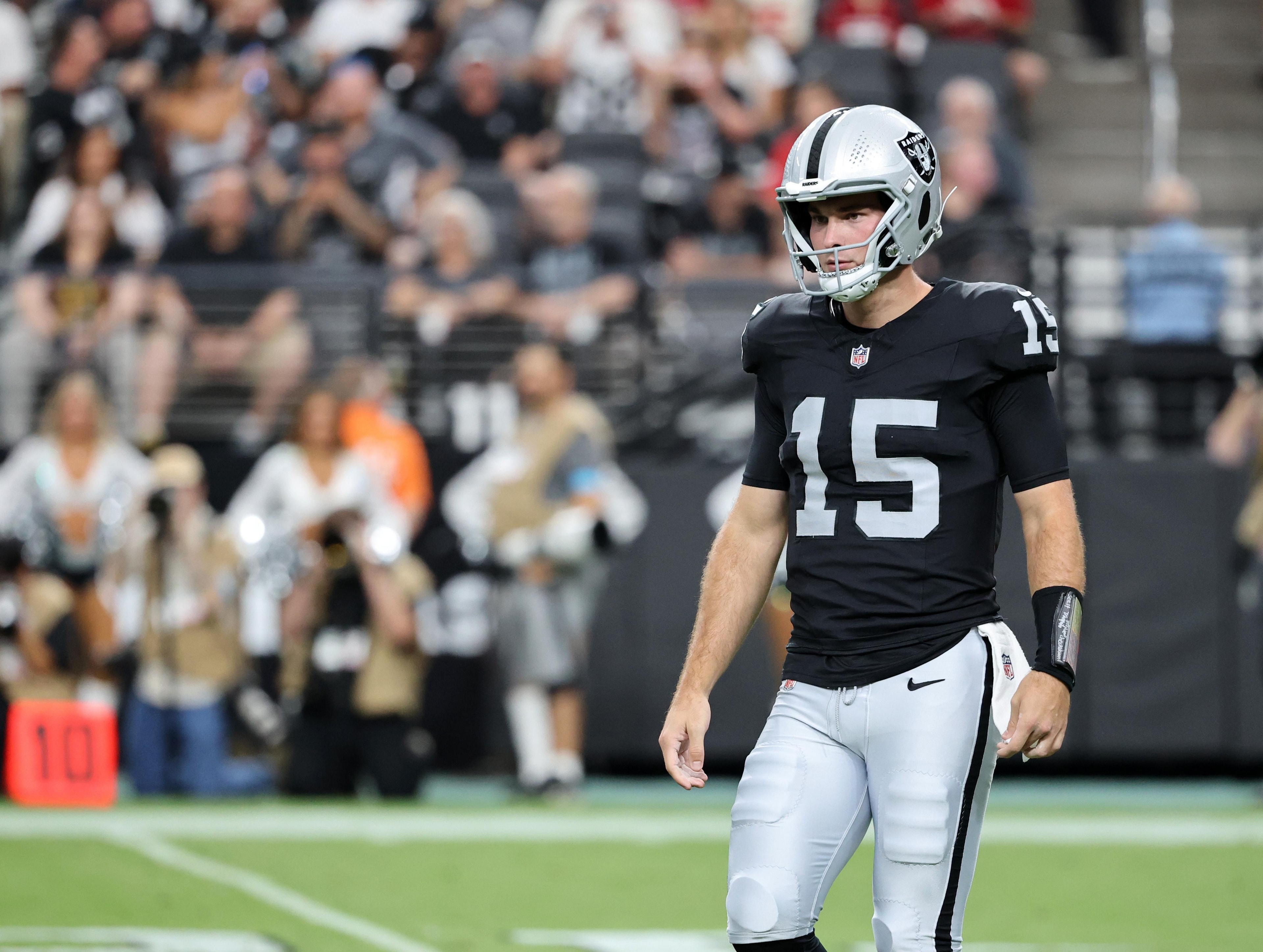 Fernando Mendoza turns heads in Raiders’ preseason debut vs. Arizona Cardinals