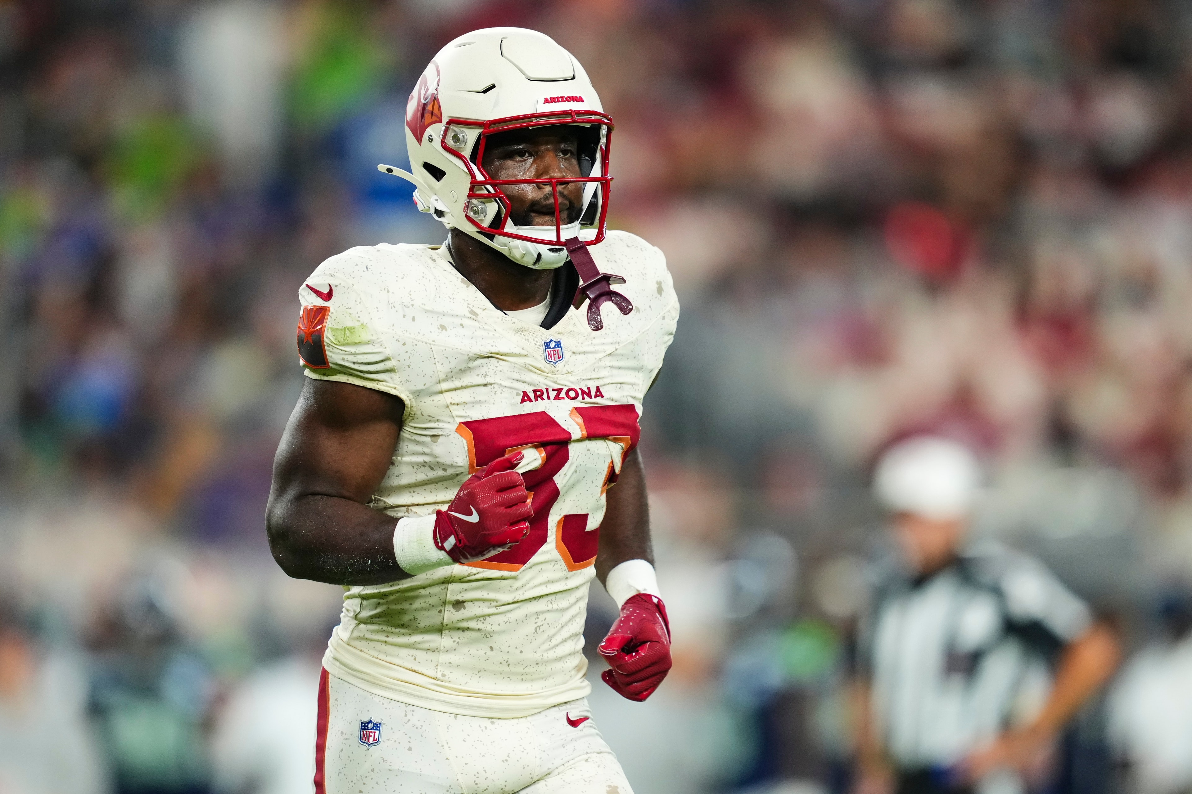 Cardinals waive Trey Benson with injury designation ahead of roster decisions