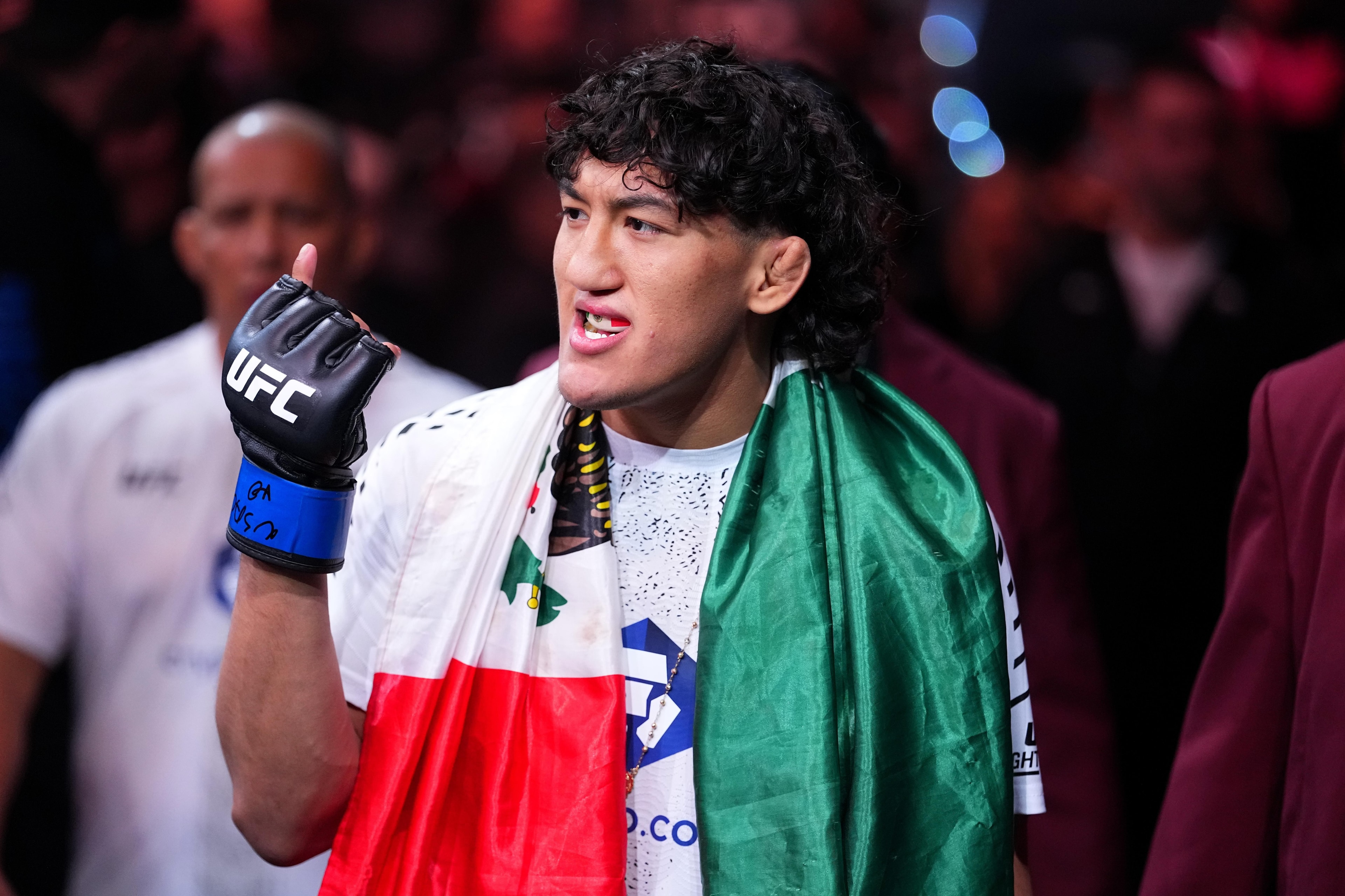 Raul Rosas Jr. vs. Raoni Barcelos set as main event for UFC Vegas 121 on Sept. 26