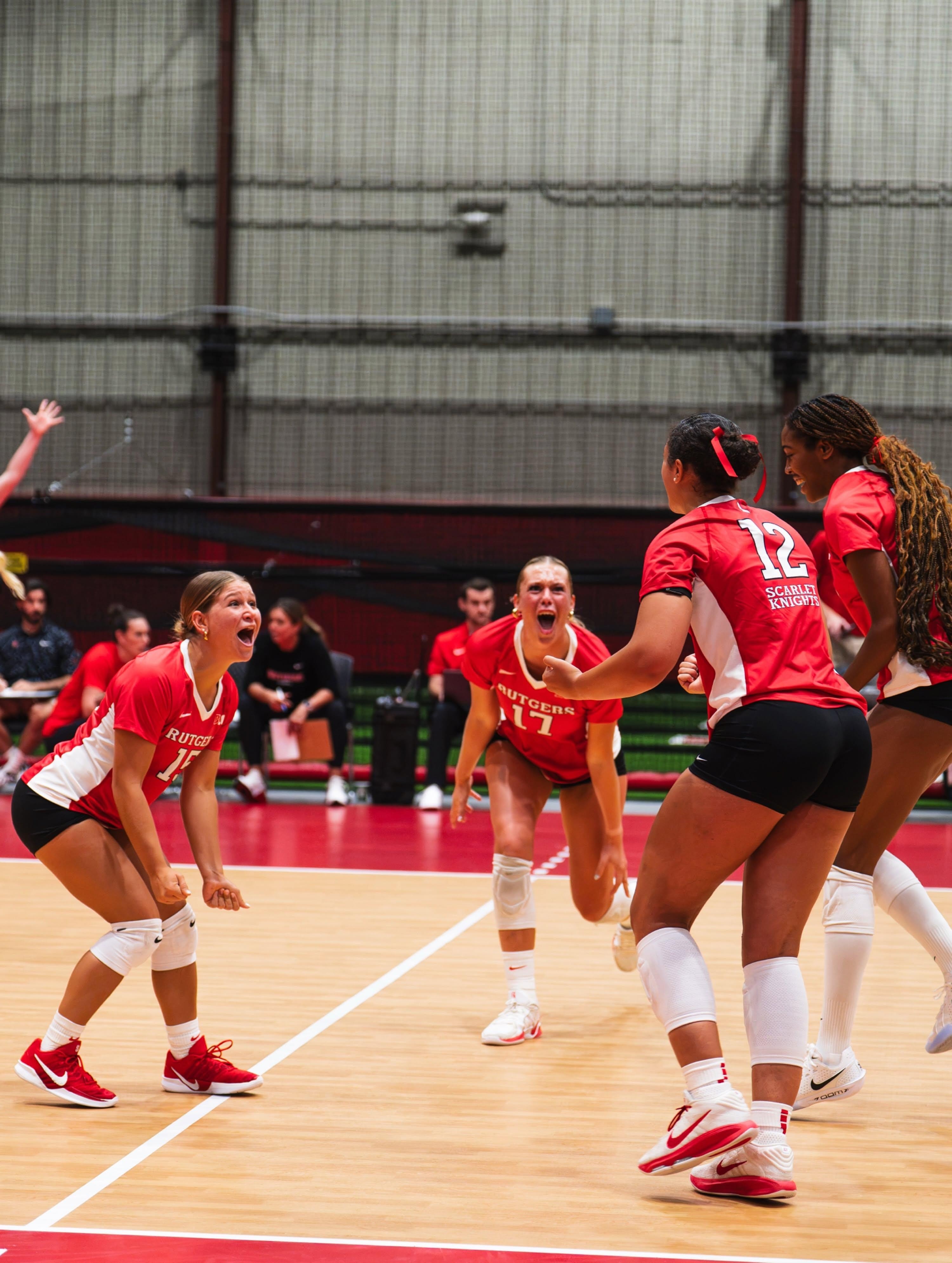 Rutgers Volleyball answers a rough morning with a clean 3-1 win over Bellarmine