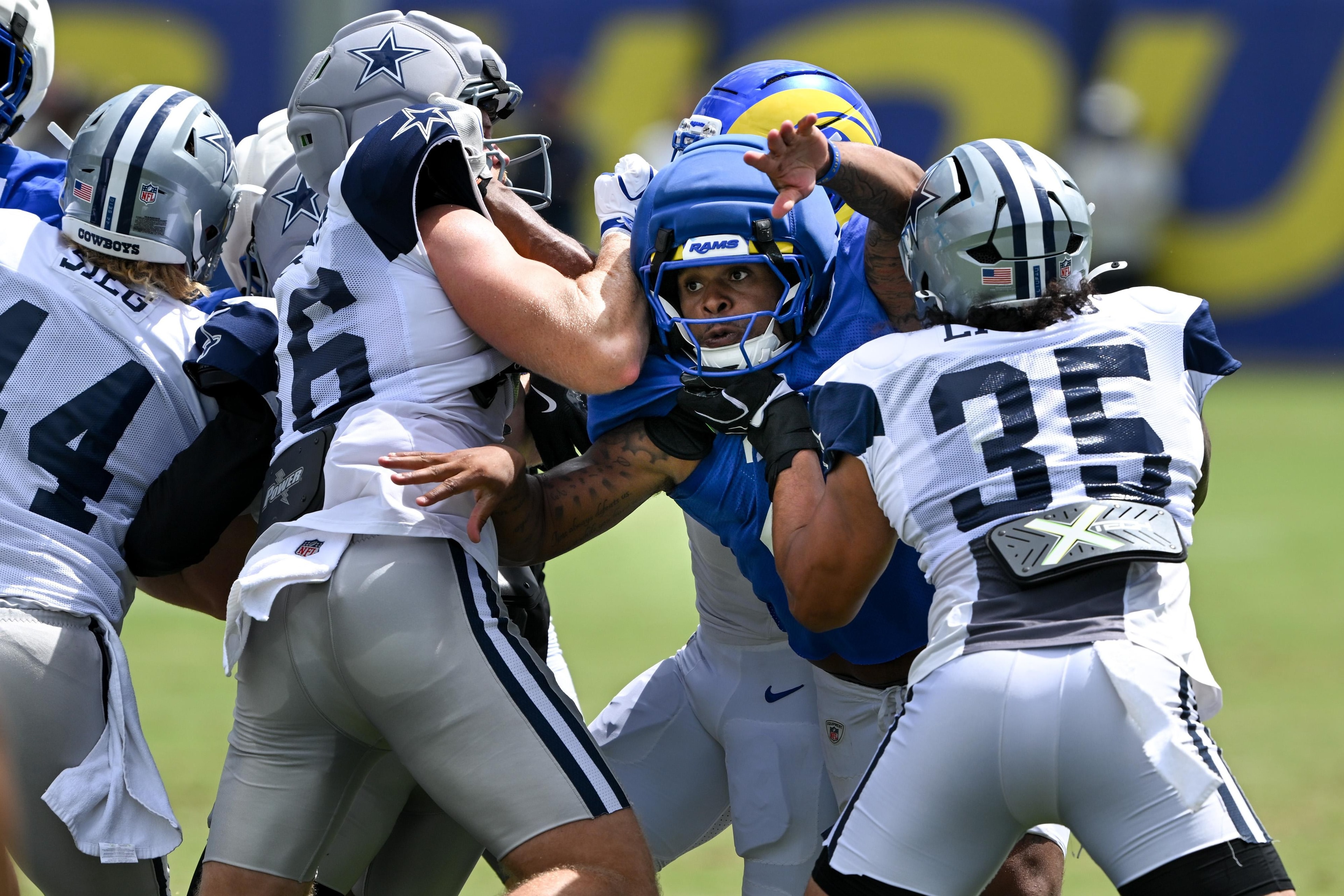 Cowboys’ first Rams joint practice offers early benchmark for 2026 contender talk
