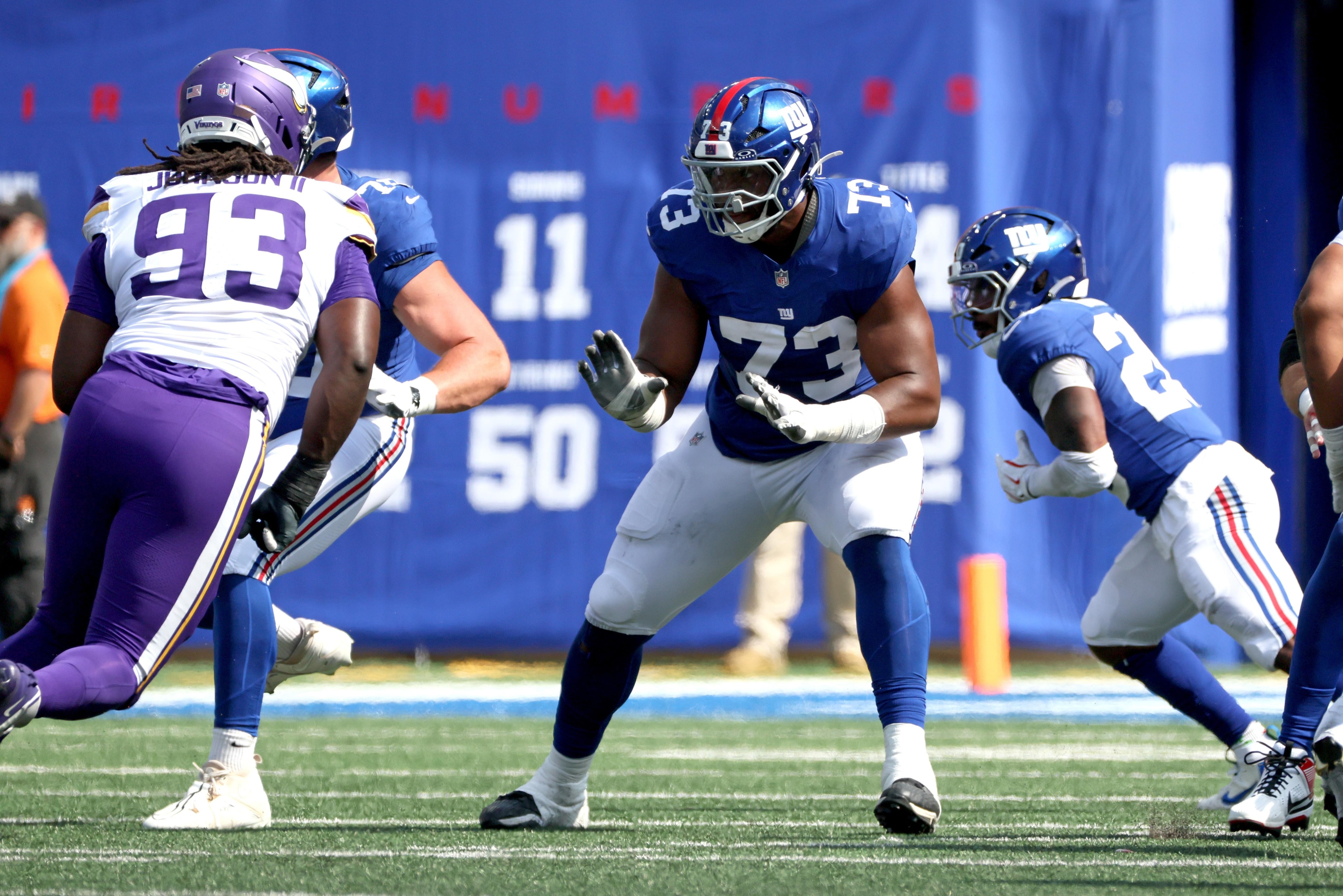 Film-room questions for the New York Giants: Can Evan Neal and Jake Kubas help fill the void at right guard/line depth?