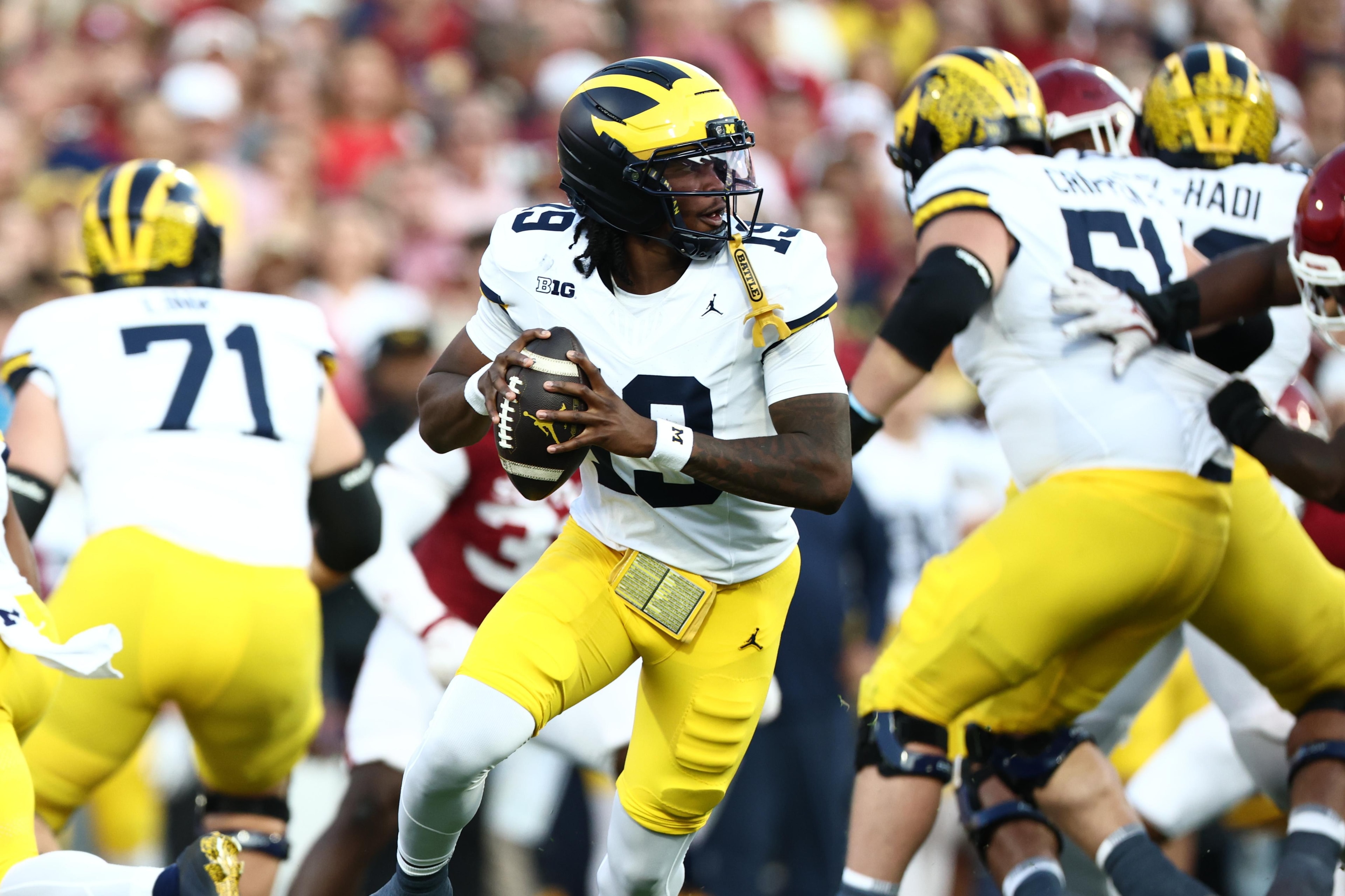 Kyle Whittingham outlines what Michigan must do to contend for a Big Ten title and CFP spot