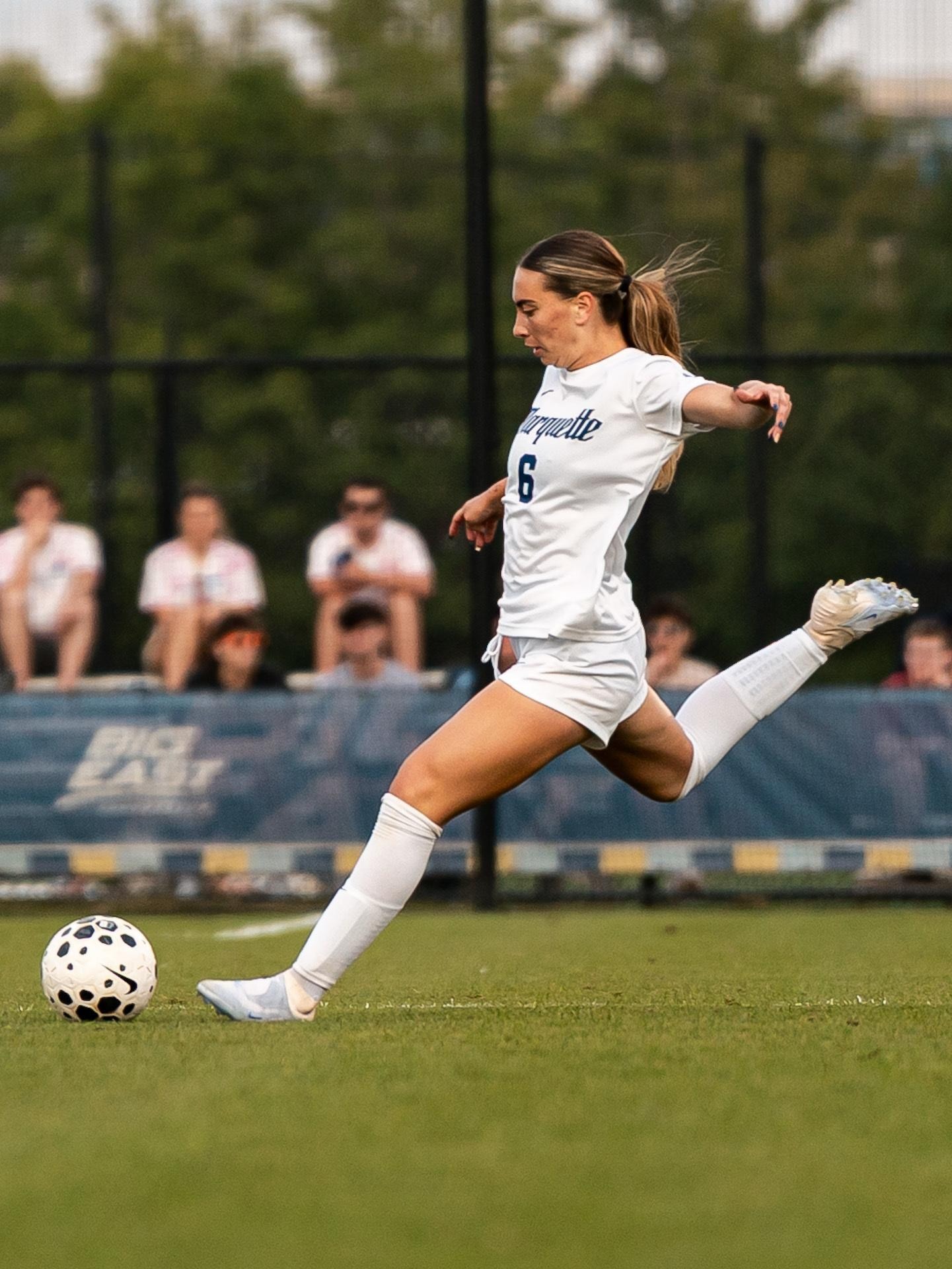 Marquette’s defense delivers another scoreless draw, as Mia Hurd makes it three shutouts early in her career