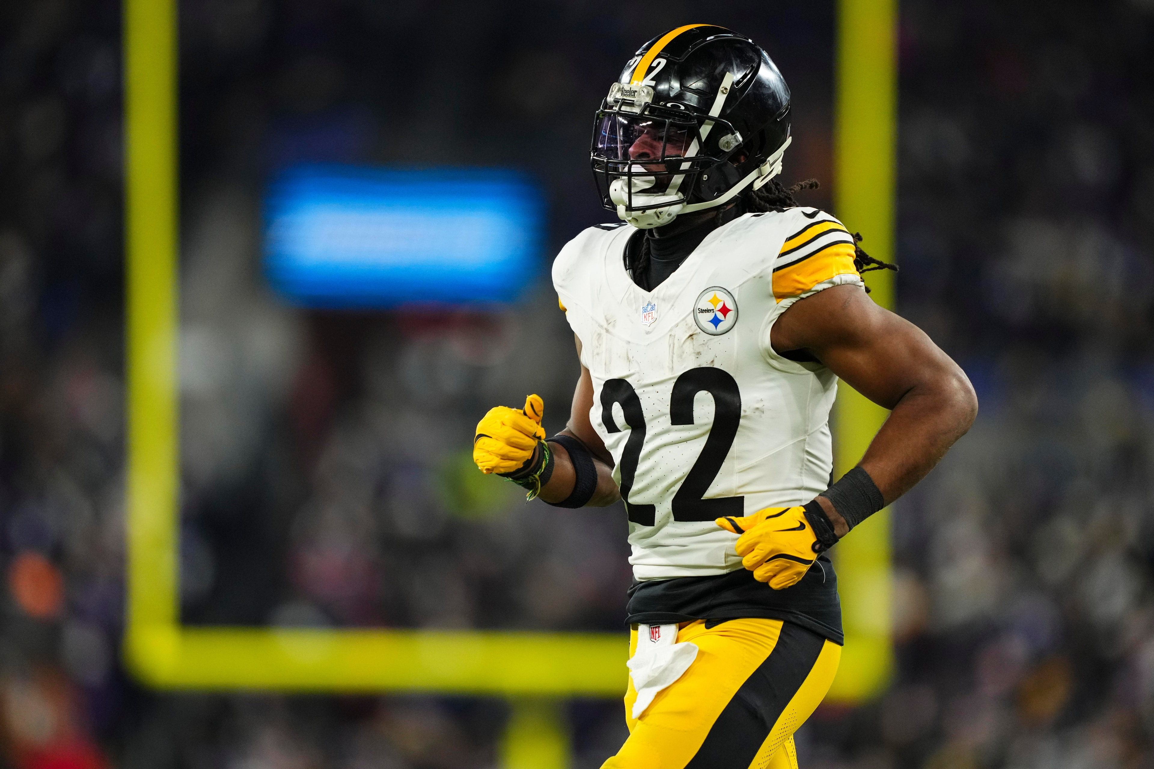 Najee Harris draws interest with visit to New York Giants, per Adam Schefter
