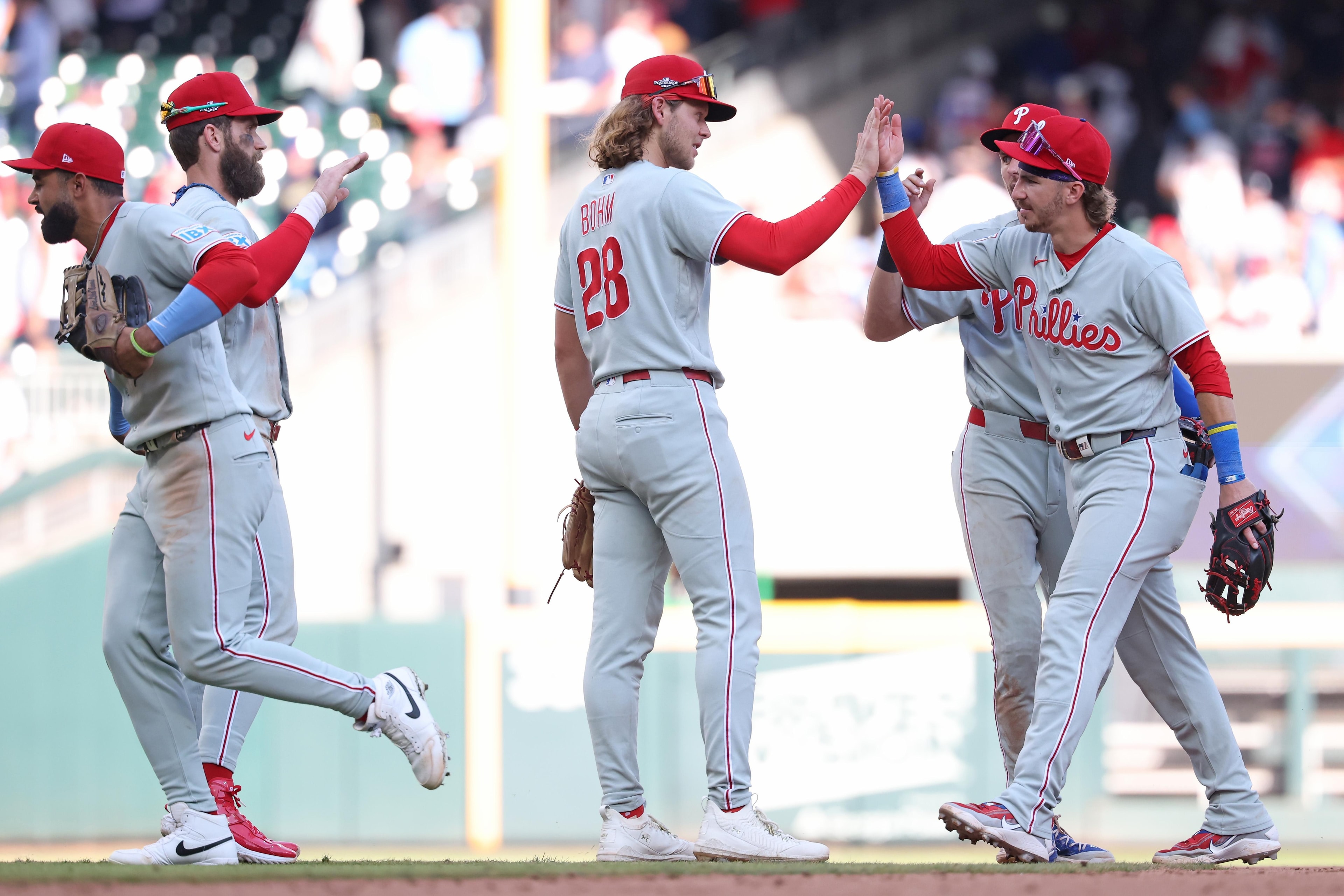 Phillies offseason chatter spotlights Aidan Miller, with the Brewers’ championship scene in the background