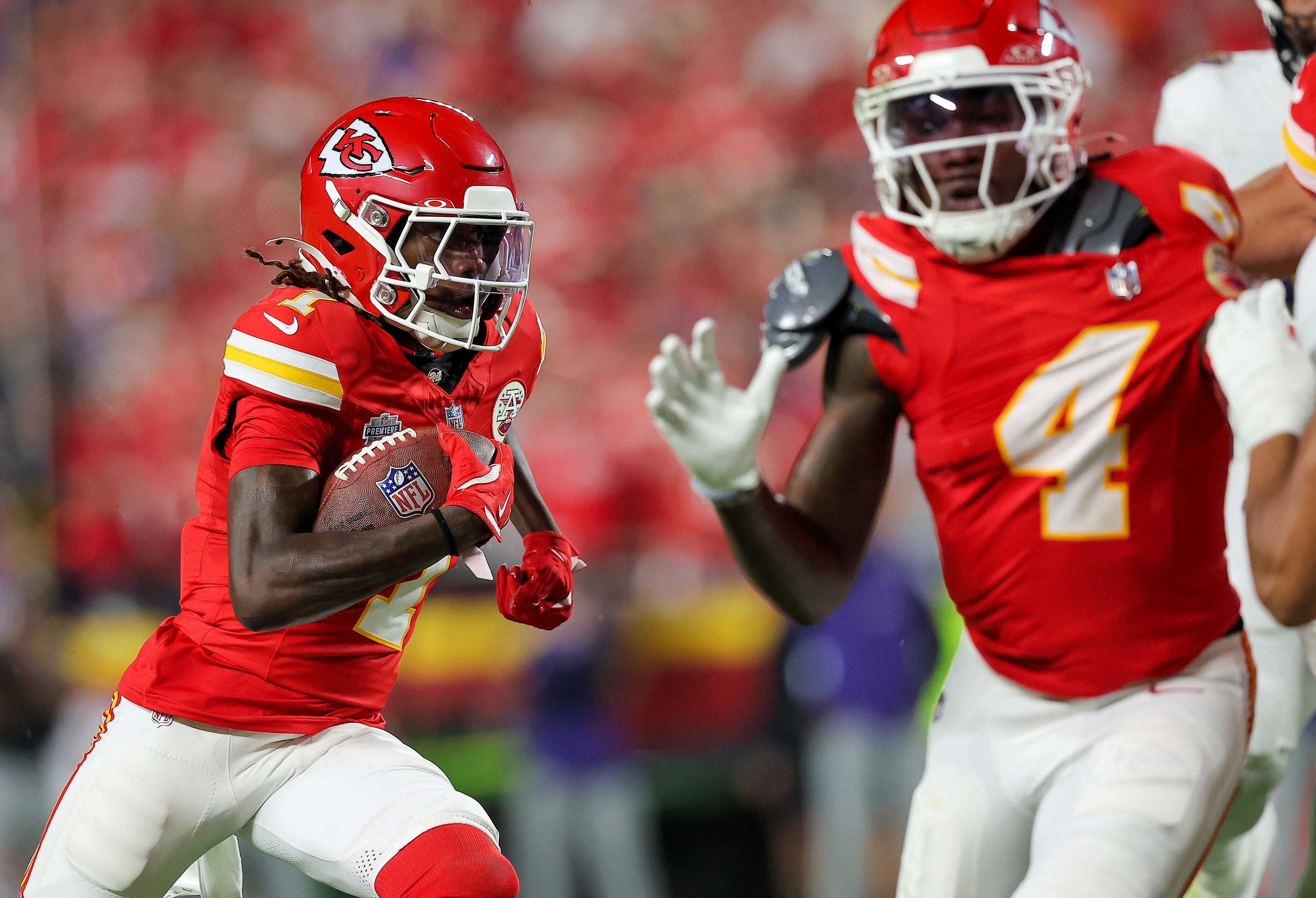 Chiefs’ 2026 offseason storyline turns on the same themes again: can the receiving corps rise to the occasion?