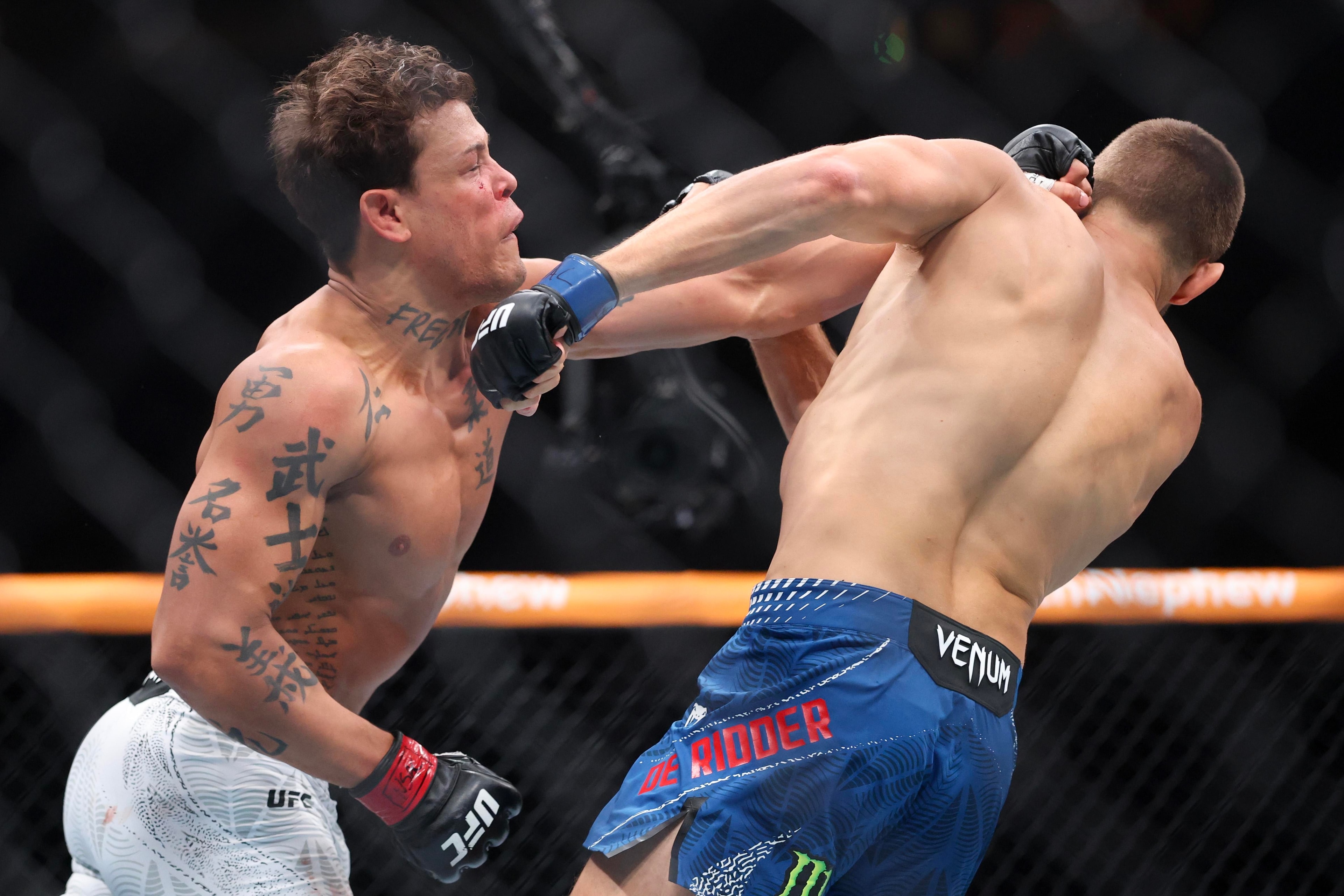 Caio Borralho targets a top-10 opponent and says he’s “one or two” wins from a middleweight title shot