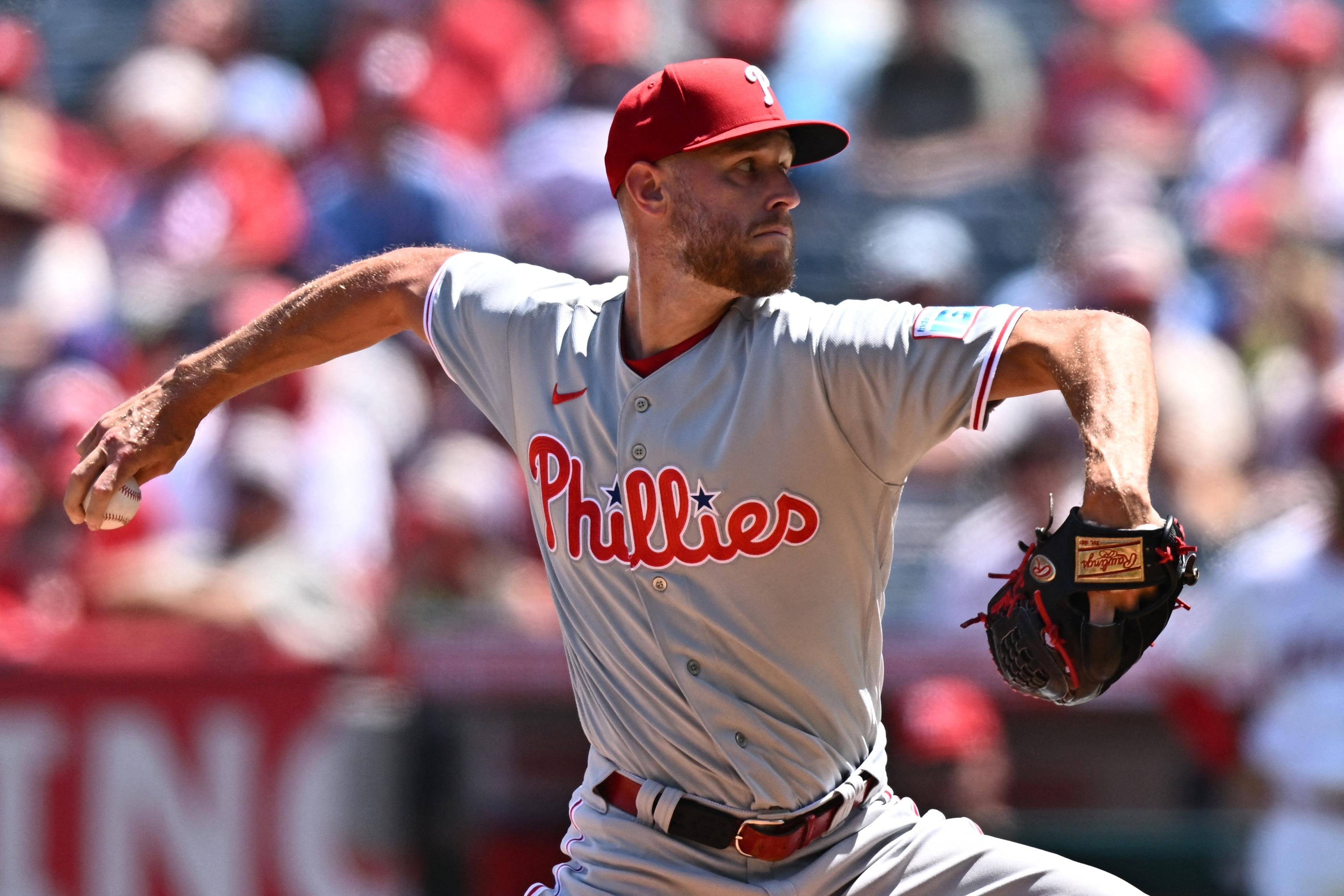 Phillies finish sweep of Angels in Anaheim as Zack Wheeler nears his form again