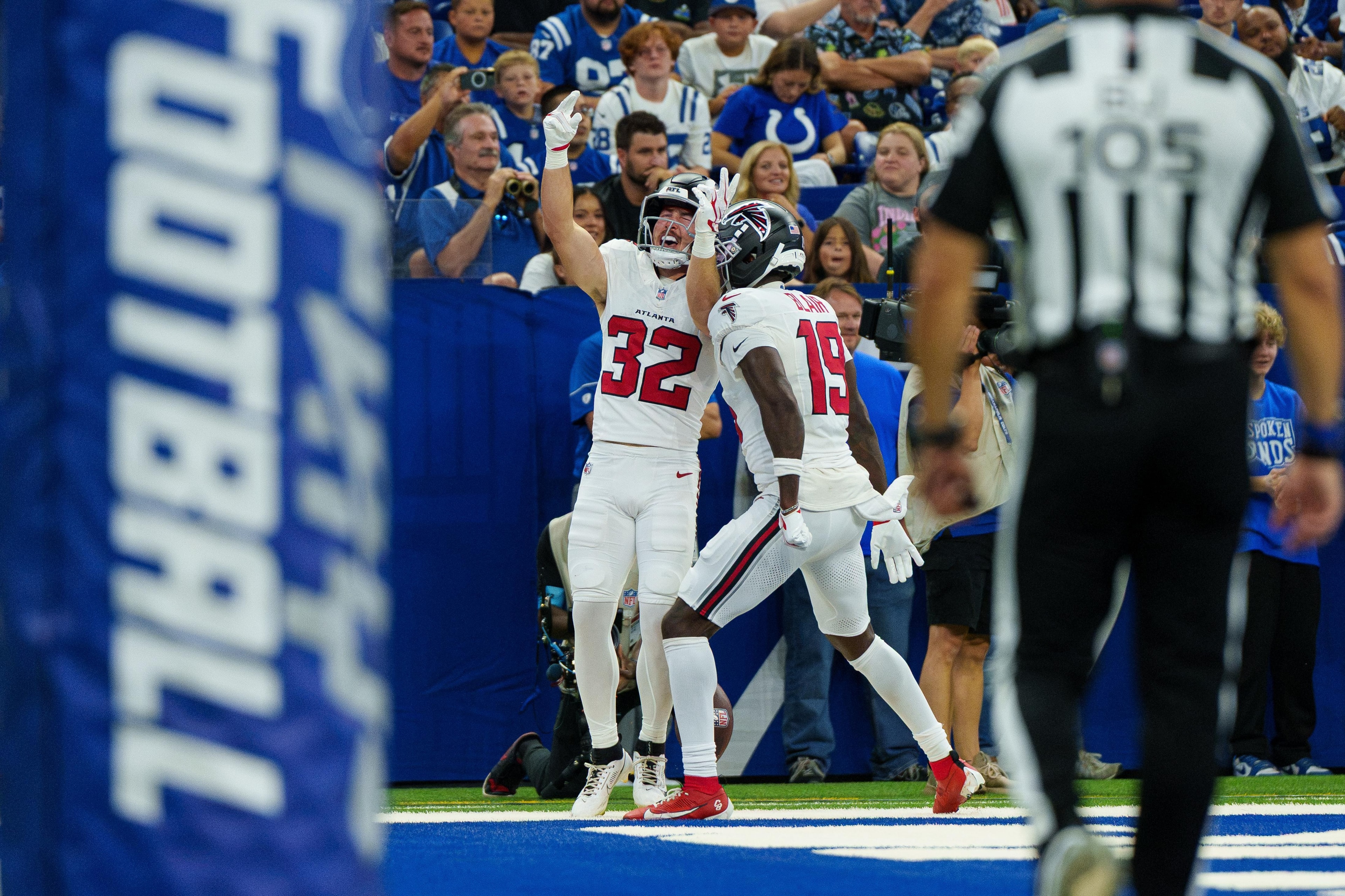 Falcons’ snap-count distribution from preseason win over Colts offers a look at how Atlanta is prioritizing its depth chart