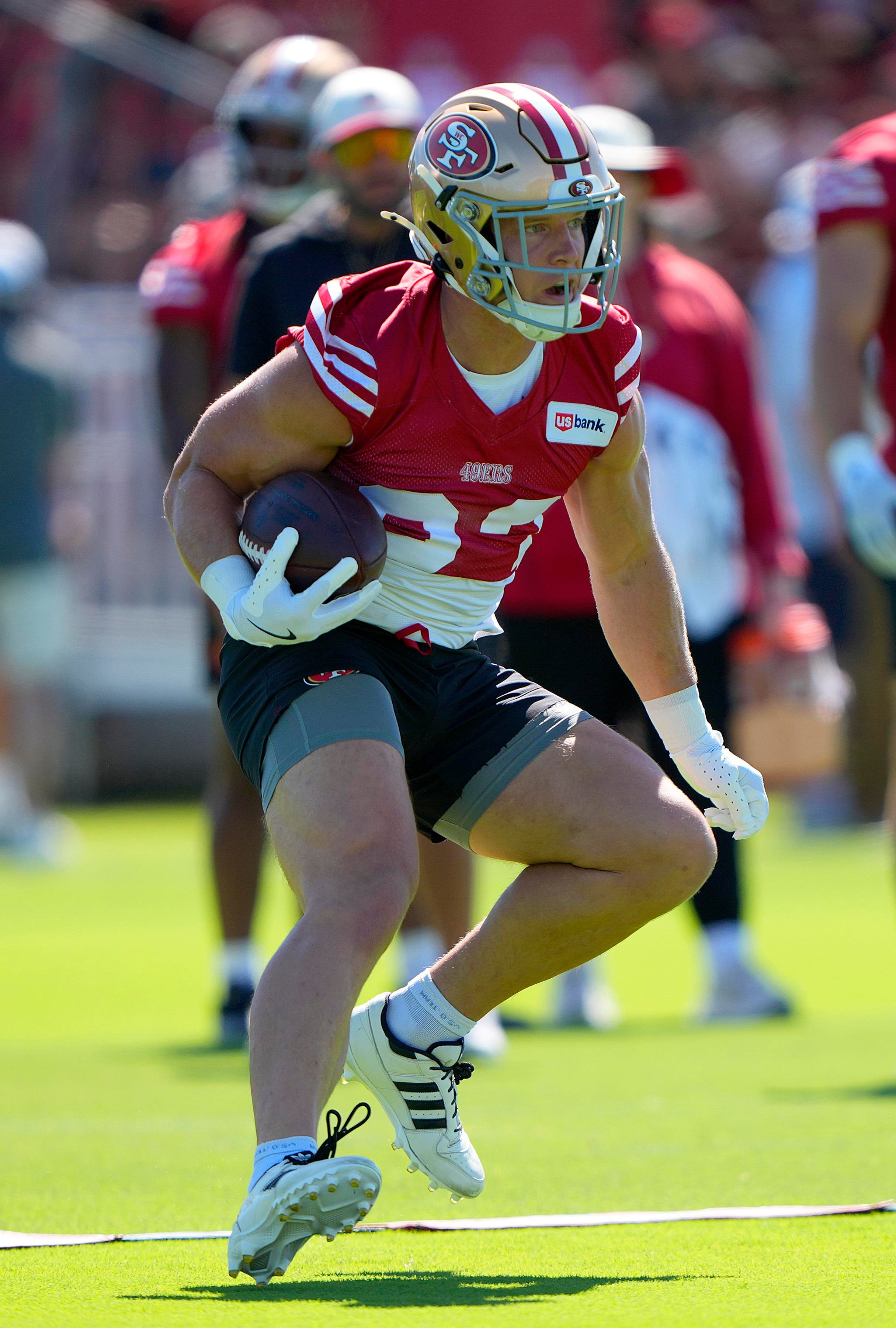 49ers weigh how to split the backfield between Christian McCaffrey and rookie Kaelon Black in 2026